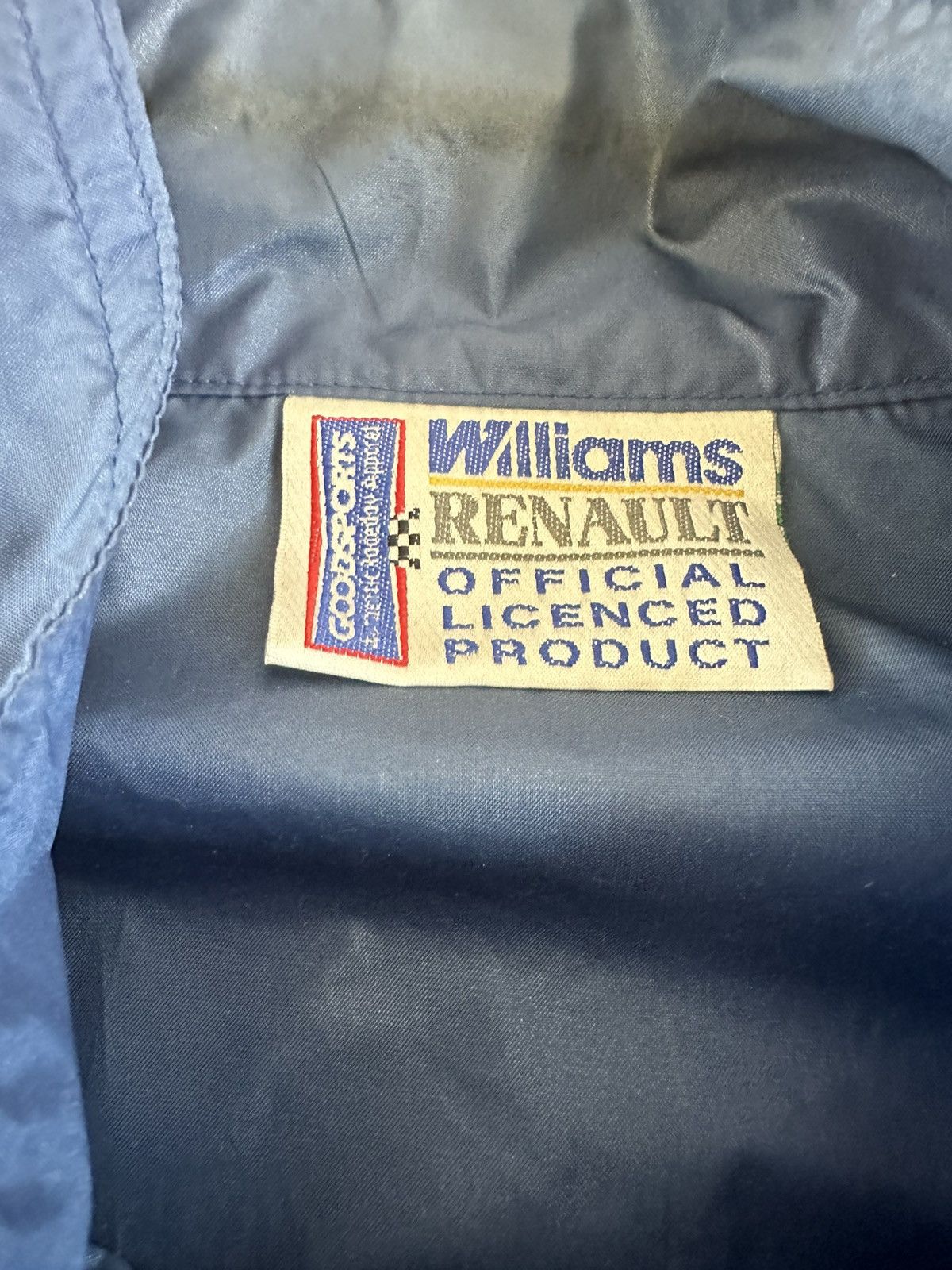Formula 1 Vtg William Renault windbreaker jacket Size US L / EU 52-54 / 3 - 3 Thumbnail