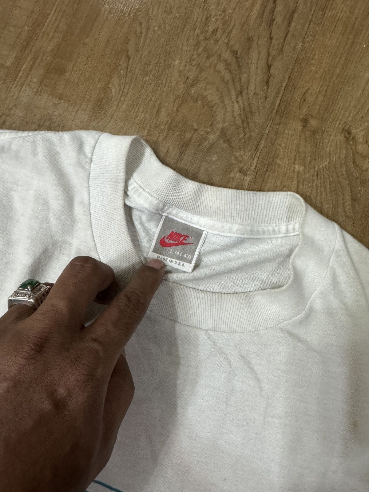 Nike Vintage 80’S Nike Tshirt Size US L / EU 52-54 / 3 - 2 Thumbnail