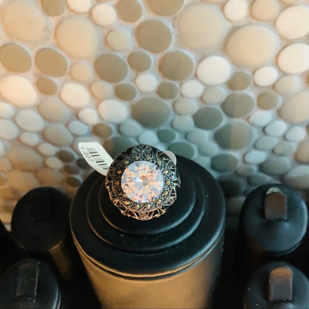 Other Sterling Silver Ring with CZ size 6 💍 Size ONE SIZE - 1 Thumbnail