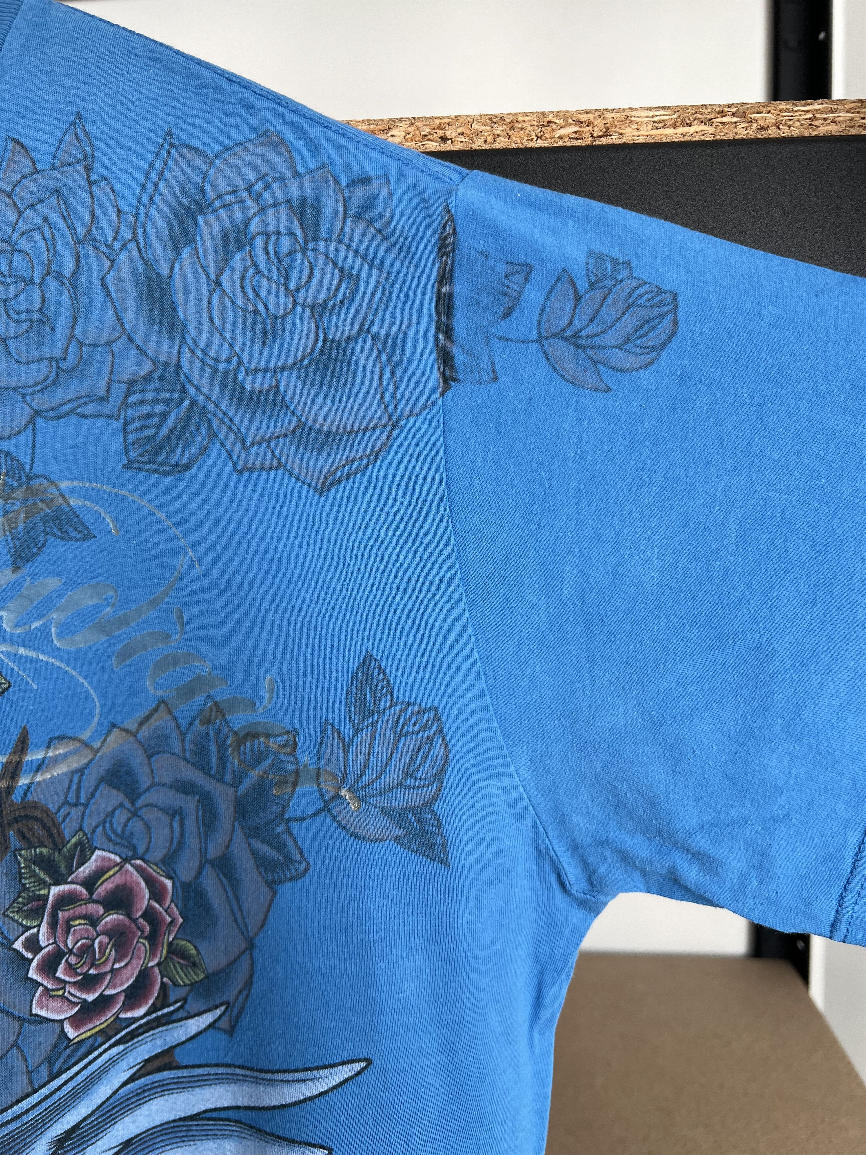 Christian Audigier Christian Audigier Ed Hardy Snake Rose Tattoo Y2k T-shirt Size US M / EU 48-50 / 2 - 10 Thumbnail
