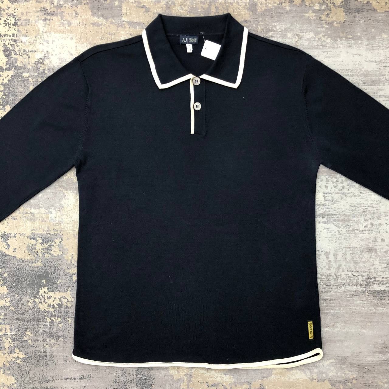 Armani × Giorgio Armani T216 ARMANI JEANS LONGSLEEVE TEE Size L / US 10 / IT 46 - 3 Thumbnail