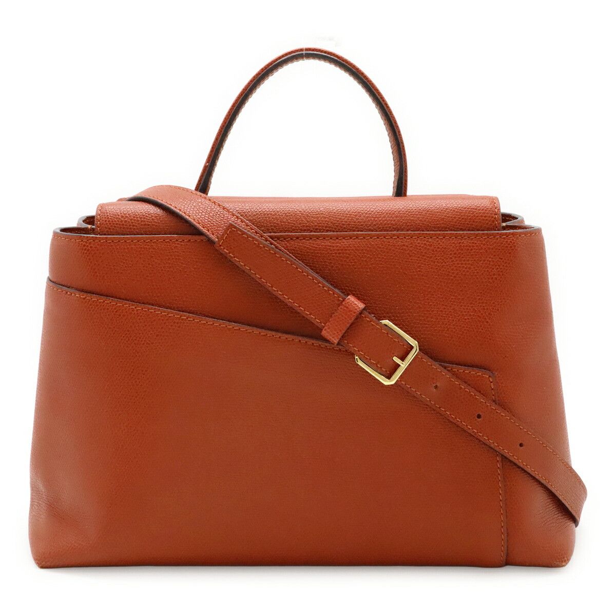 Valextra Valextra Valextra Twist Small Leather 2way Bag Leather Shoulder Bag DUTY FREE for USA Size ONE SIZE - 1 Thumbnail