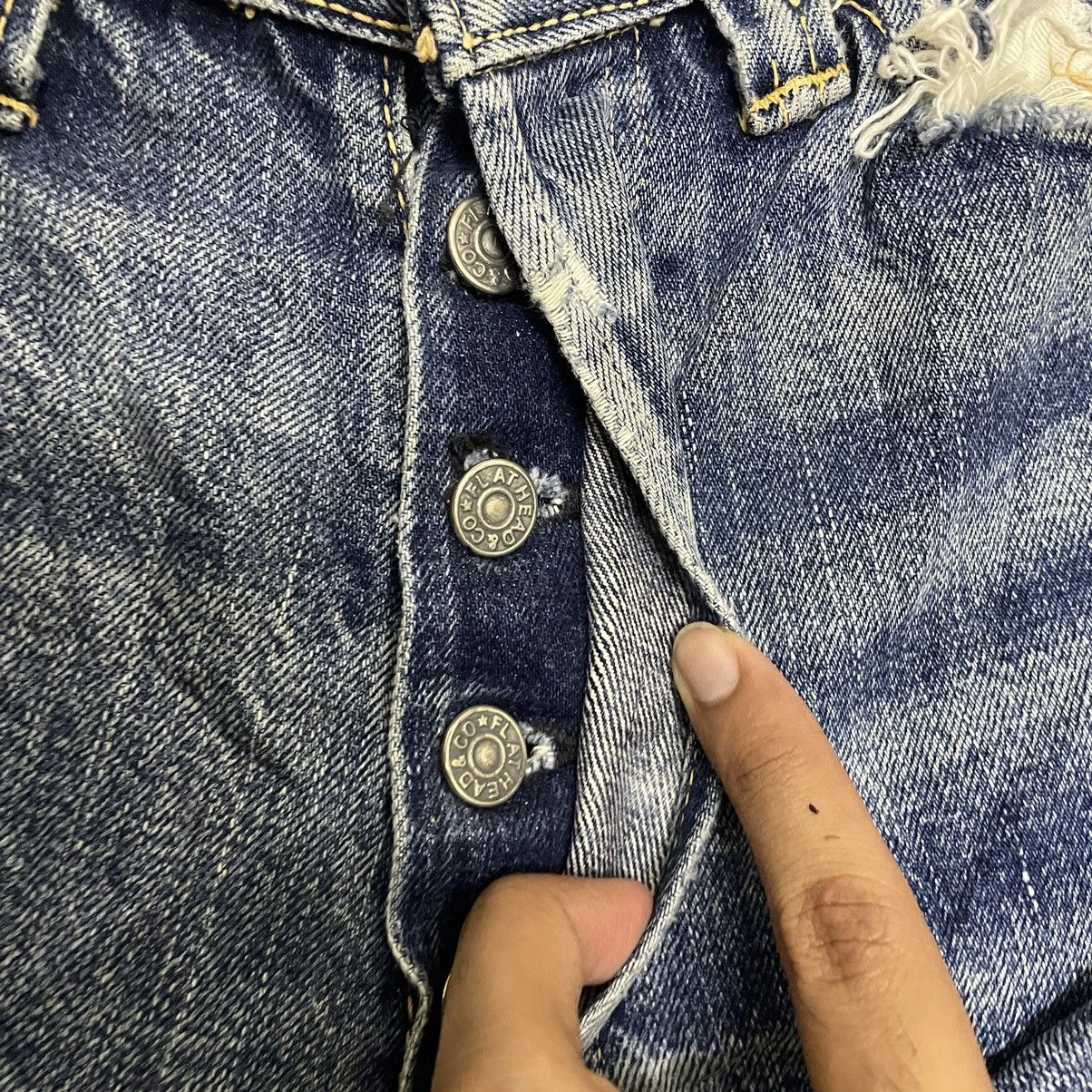 The Flat Head The Flat Head Selvedge Distressed Jeans Size US 30 / EU 46 - 7 Thumbnail