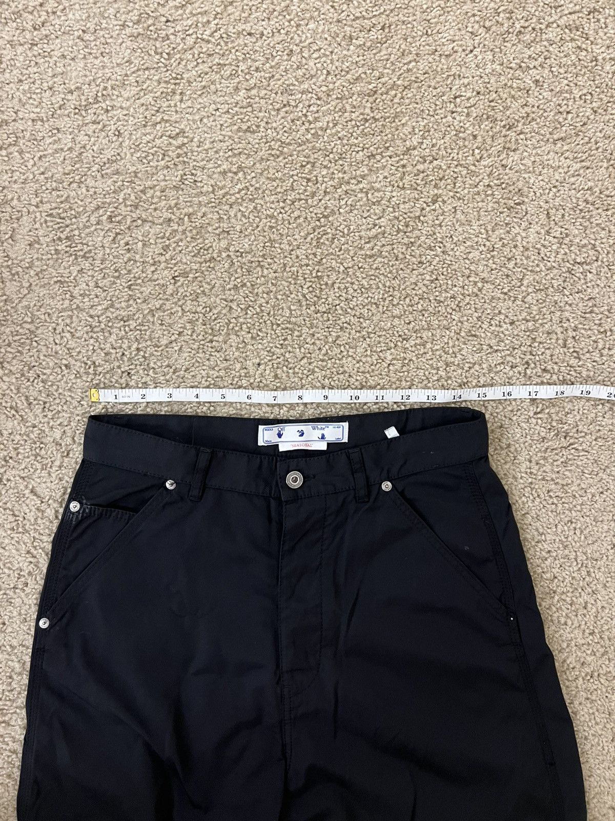 Off-White Off-White Wide Leg Trousers Size US 30 / EU 46 - 5 Thumbnail