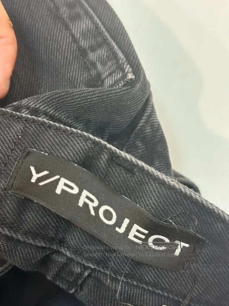Yohji Yamamoto Y/Project Double Waist Deconstructed Jeans. Size US 26 / EU 42 - 3 Thumbnail