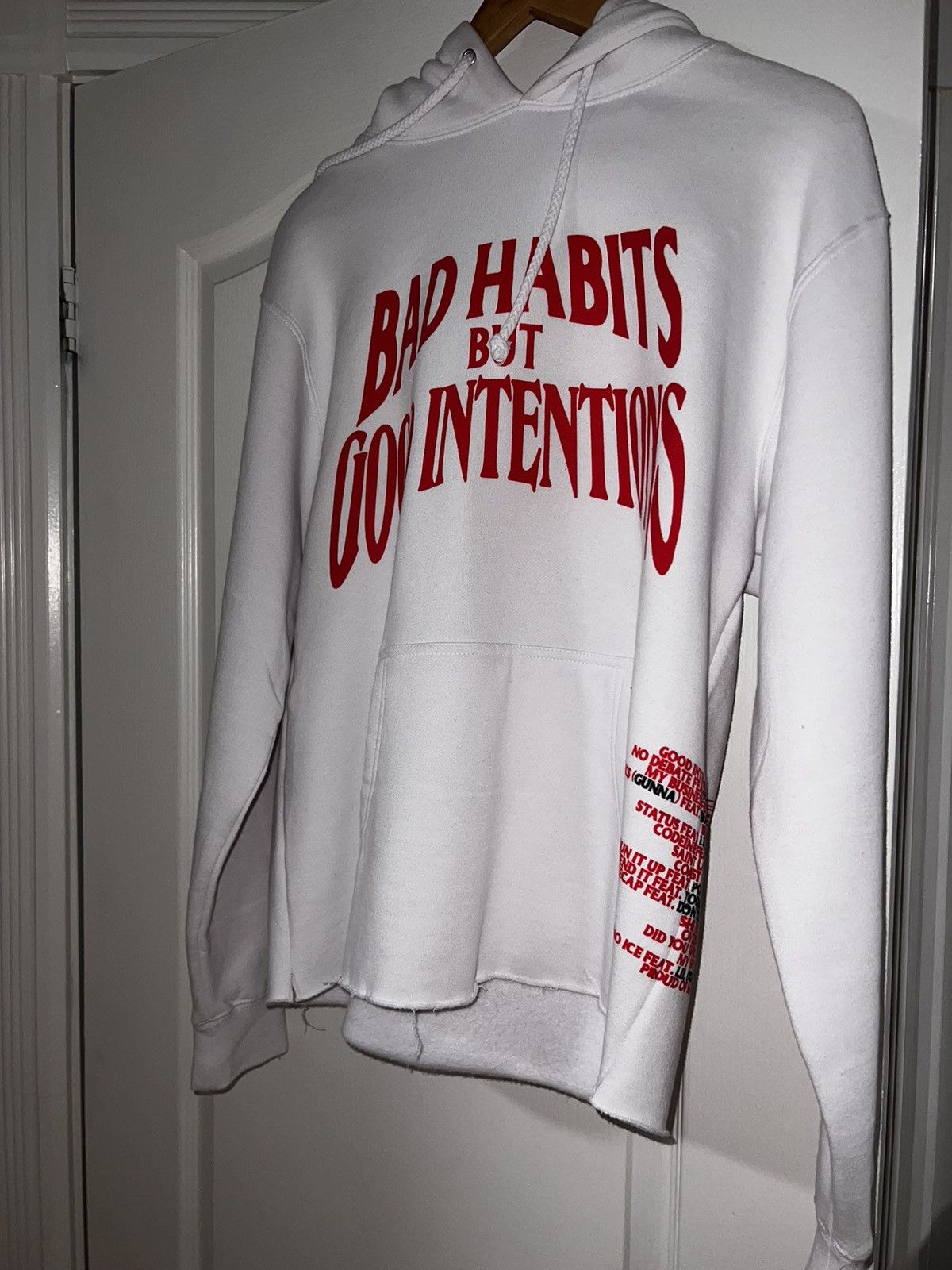 BAD HABITS BUT GOOD INTENTIONS NAV VLONE