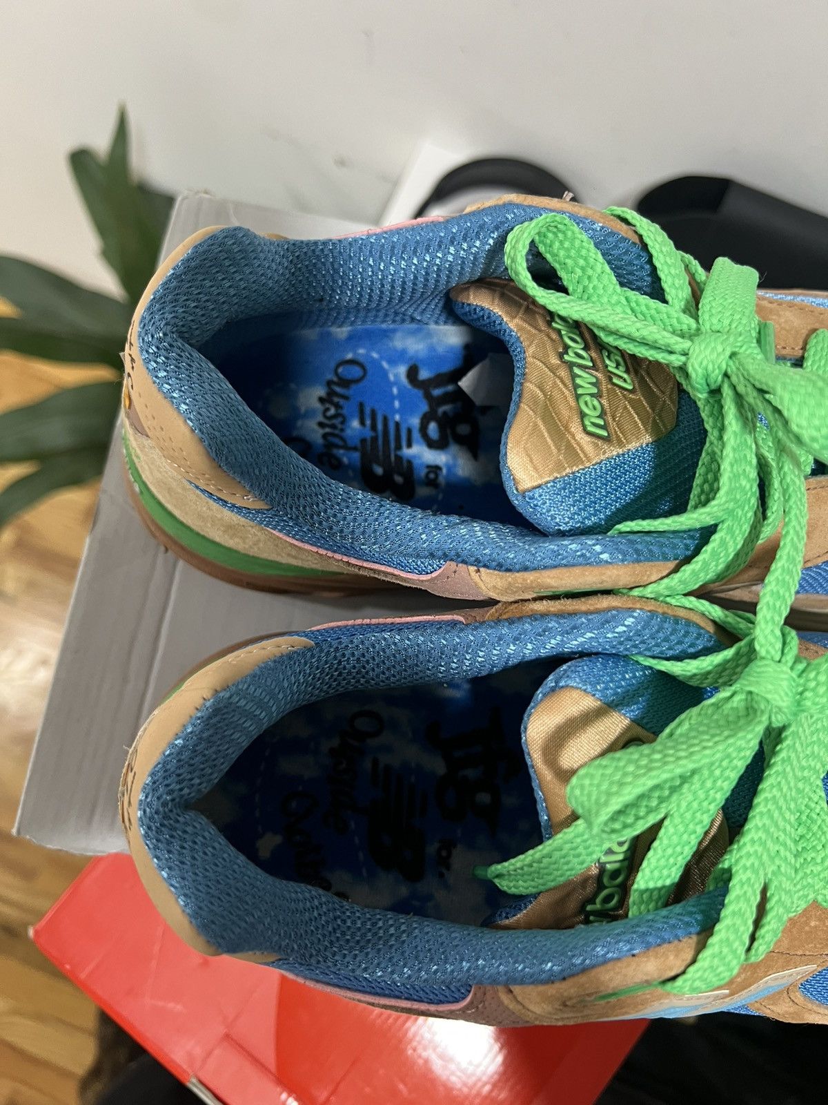 Joe Freshgoods × New Balance Joe Freshgoods x New Balance 990 v3 “Outside Clothes” Size US 11.5 / EU 44-45 - 6 Thumbnail