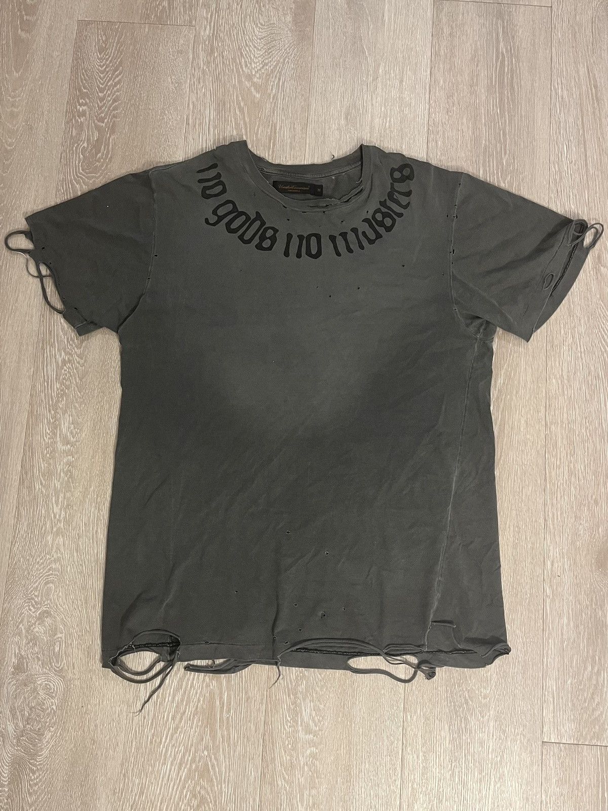 Undercover SS03 Scab No Gods No Masters Tee Size US M / EU 48-50 / 2 - 2 Thumbnail