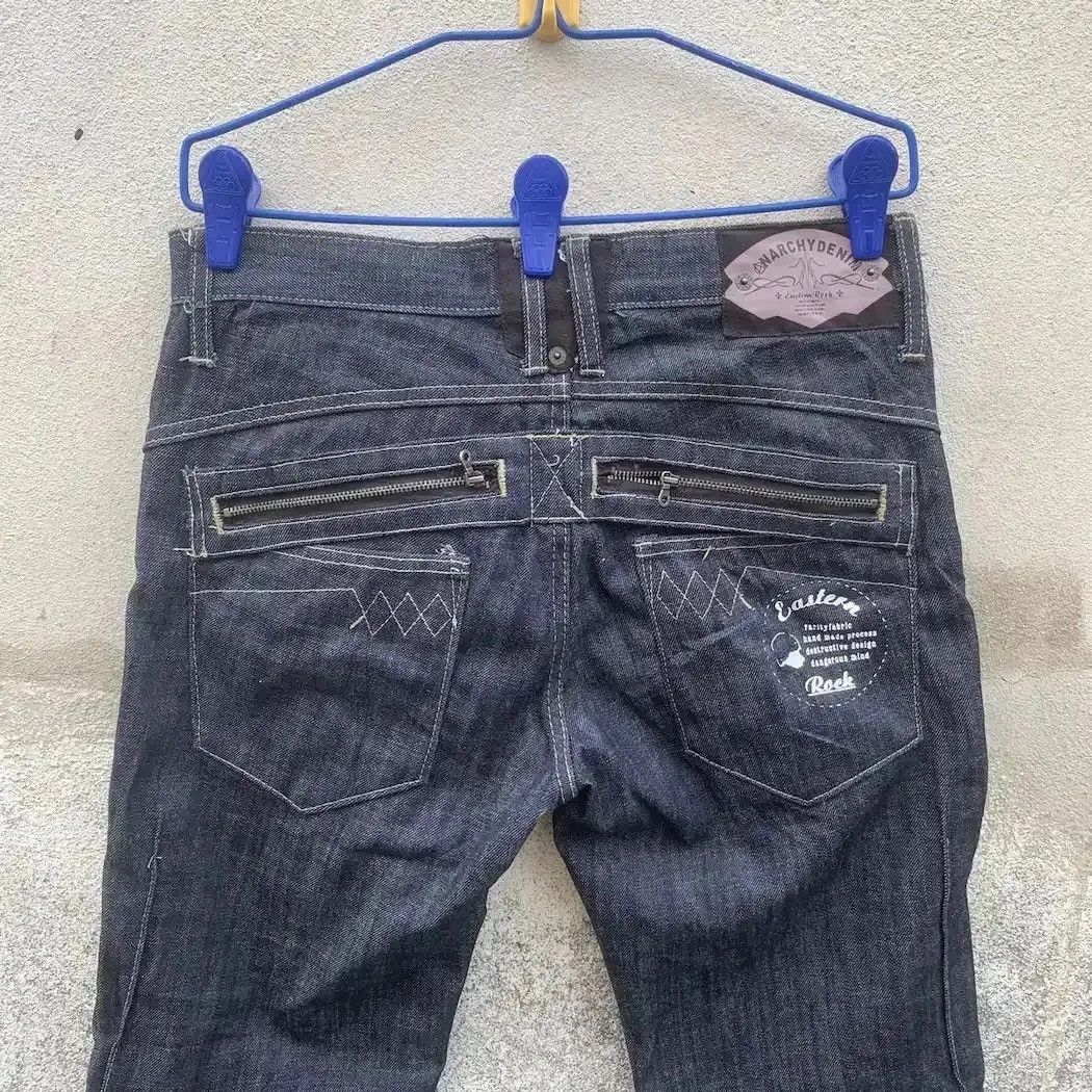 PPFM RARE💥PPFM Anarchy Punk VERYRARE Denim Transform ToCrop Pant Size US 32 / EU 48 - 8 Thumbnail