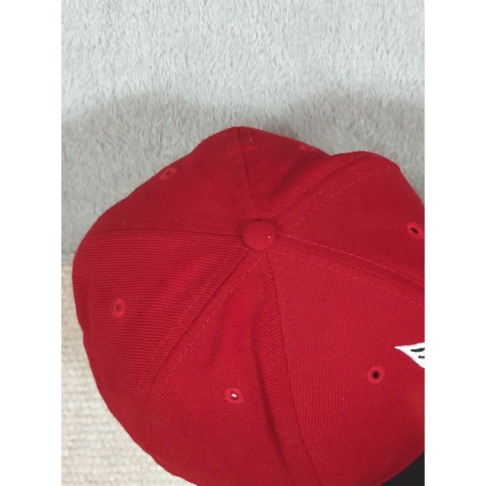 New Era New Era 59fifty Ball State Cardinals Red Black Hat 7 1/8 Wool Flatbill Baseball Cap Mens Size ONE SIZE - 4 Thumbnail