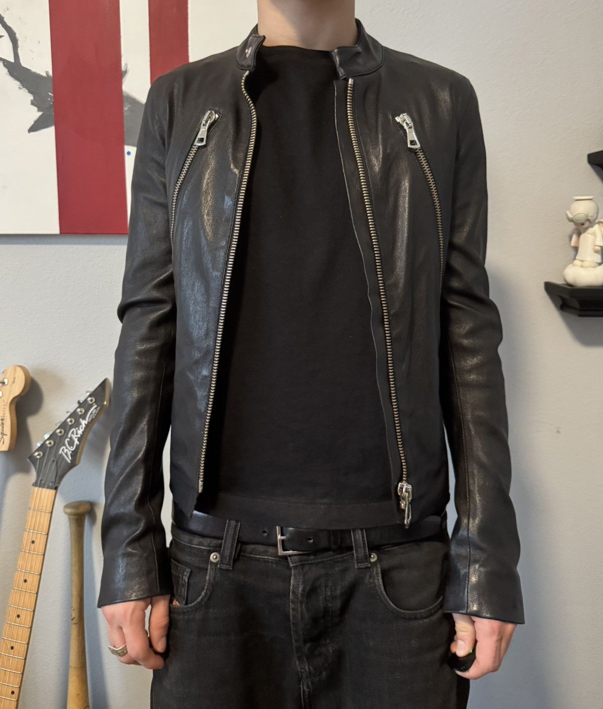 Maison Margiela Martin Margiela 5-Zip Leather Jacket Size US XS / EU 42 / 0 - 1 Thumbnail