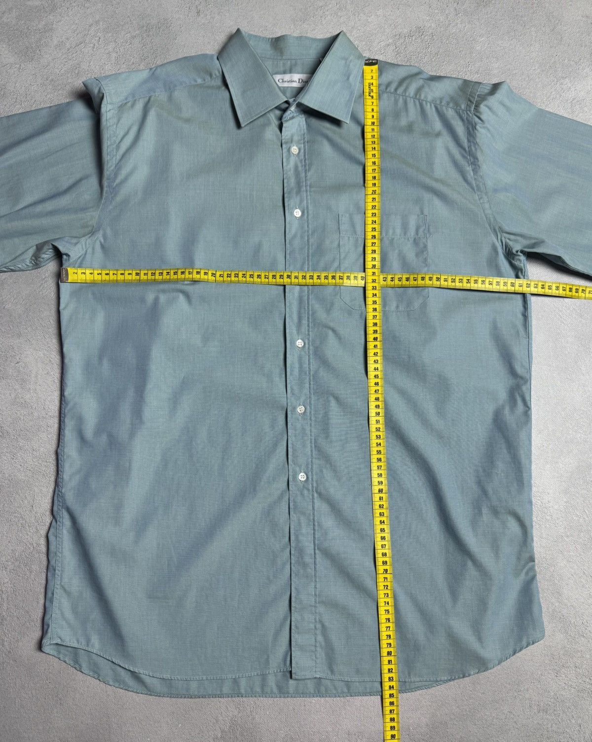 Dior Christian Dior Button Up Long Sleeve Shirt size 17.5 44-5 Size US XL / EU 56 / 4 - 15 Thumbnail