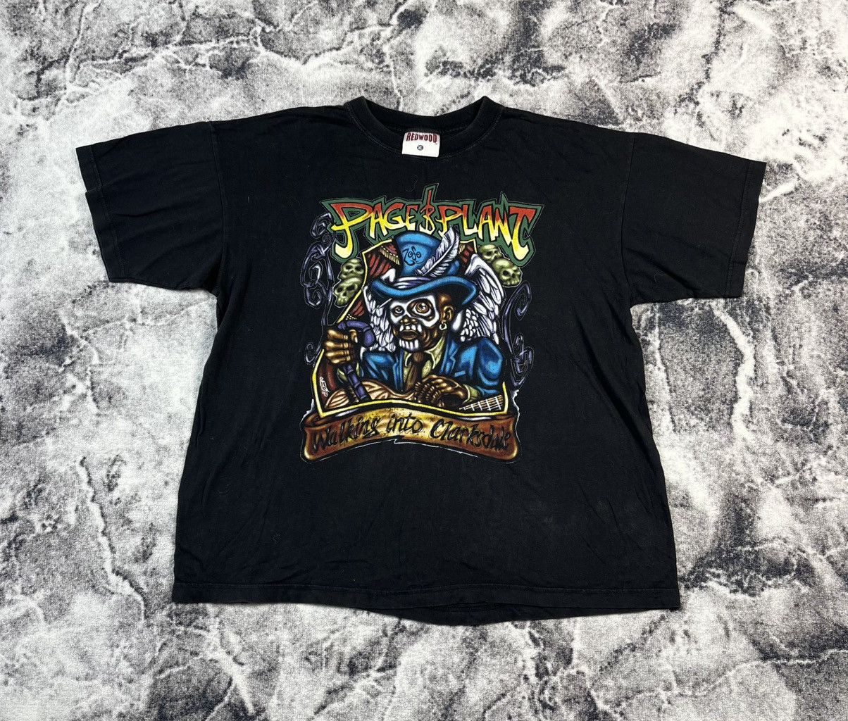 Band Tees Vintage 1998 Page Plant Tour Tee Travis Scott Style XL Size US XL / EU 56 / 4 - 2 Thumbnail