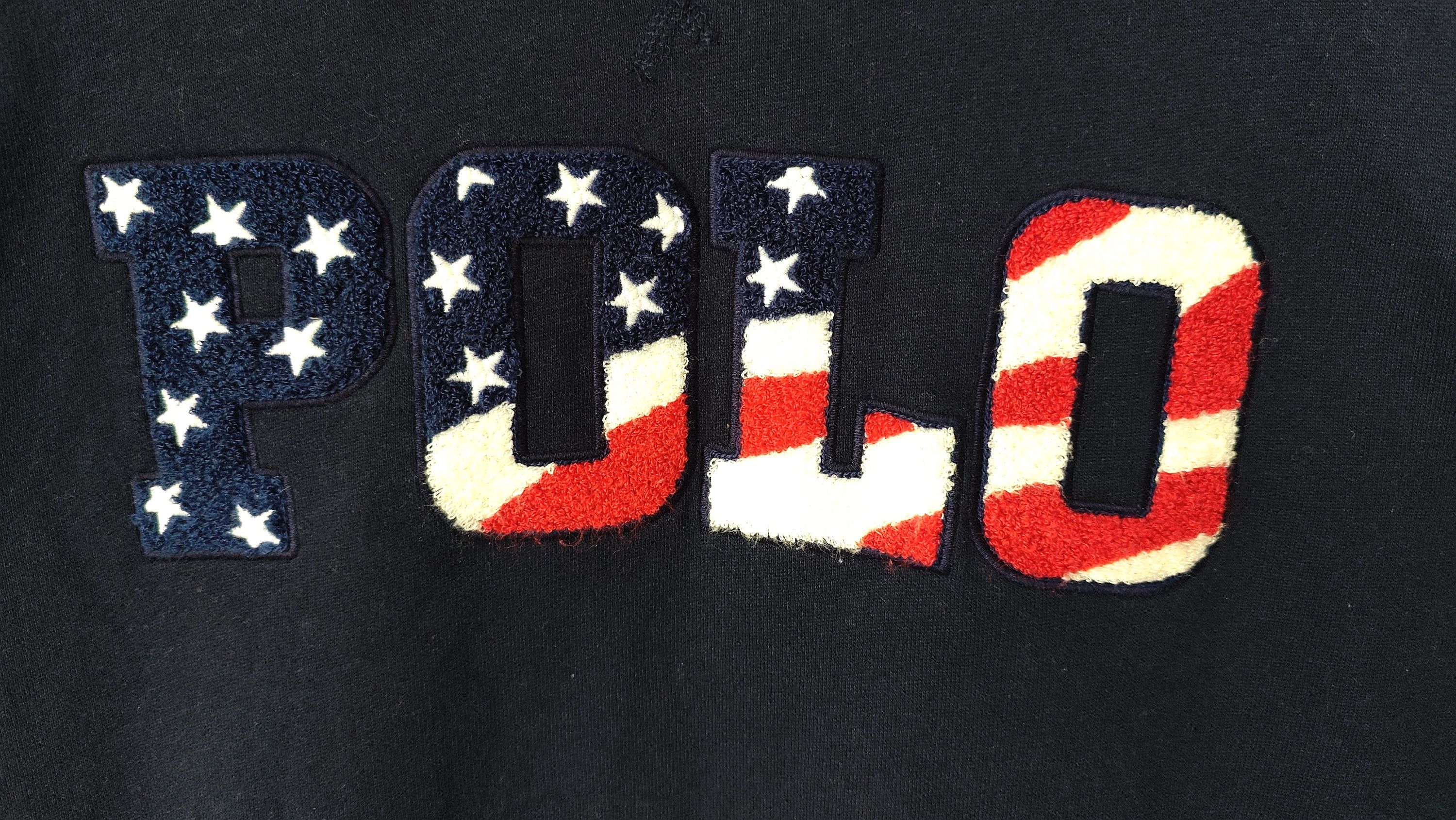 Polo Ralph Lauren × Ralph Lauren Ralph Lauren Polo USA Flag Spell Out Sweatshirt Size US S / EU 44-46 / 1 - 3 Thumbnail