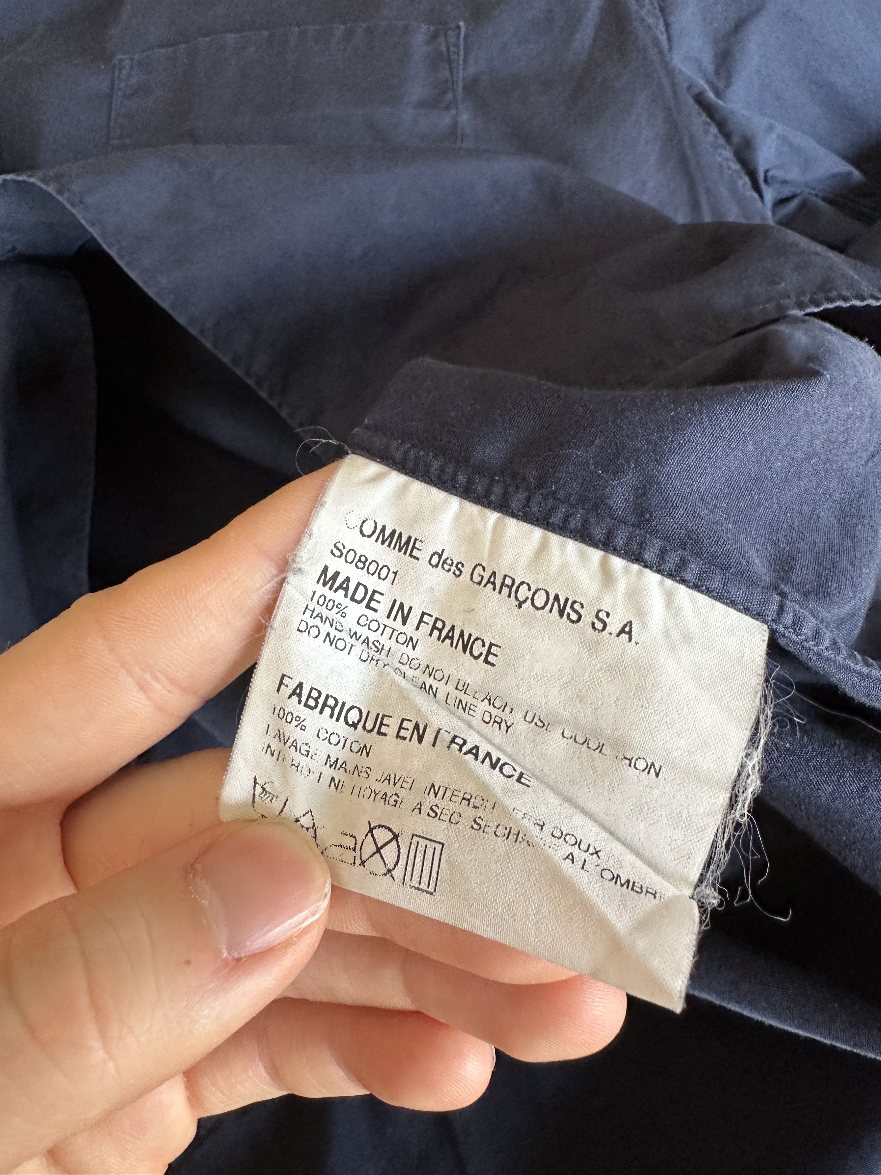 Comme des Garcons Comme des Garcons SHIRT Button Up Shirt Size US XL / EU 56 / 4 - 6 Thumbnail