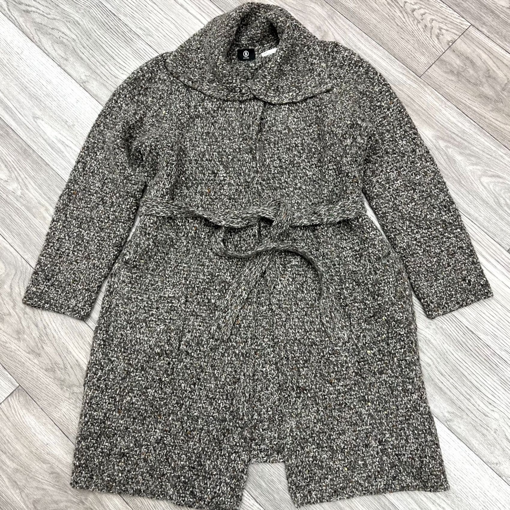 Bogner Bogner Jacket Women US 12 Knit Wool Cashmere Multicolor Long Sleeve Coat Style Bagnoer? Size XL / US 12-14 / IT 48-50 - 2 Thumbnail