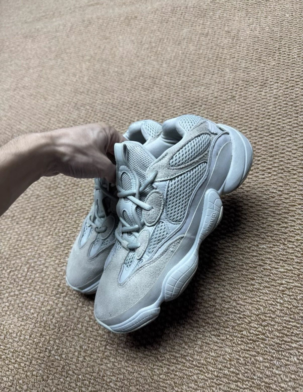 Adidas Adidas Yeezy 500 Salt, Style Code EE7287 K37 Size US 8 / EU 41 - 2 Thumbnail