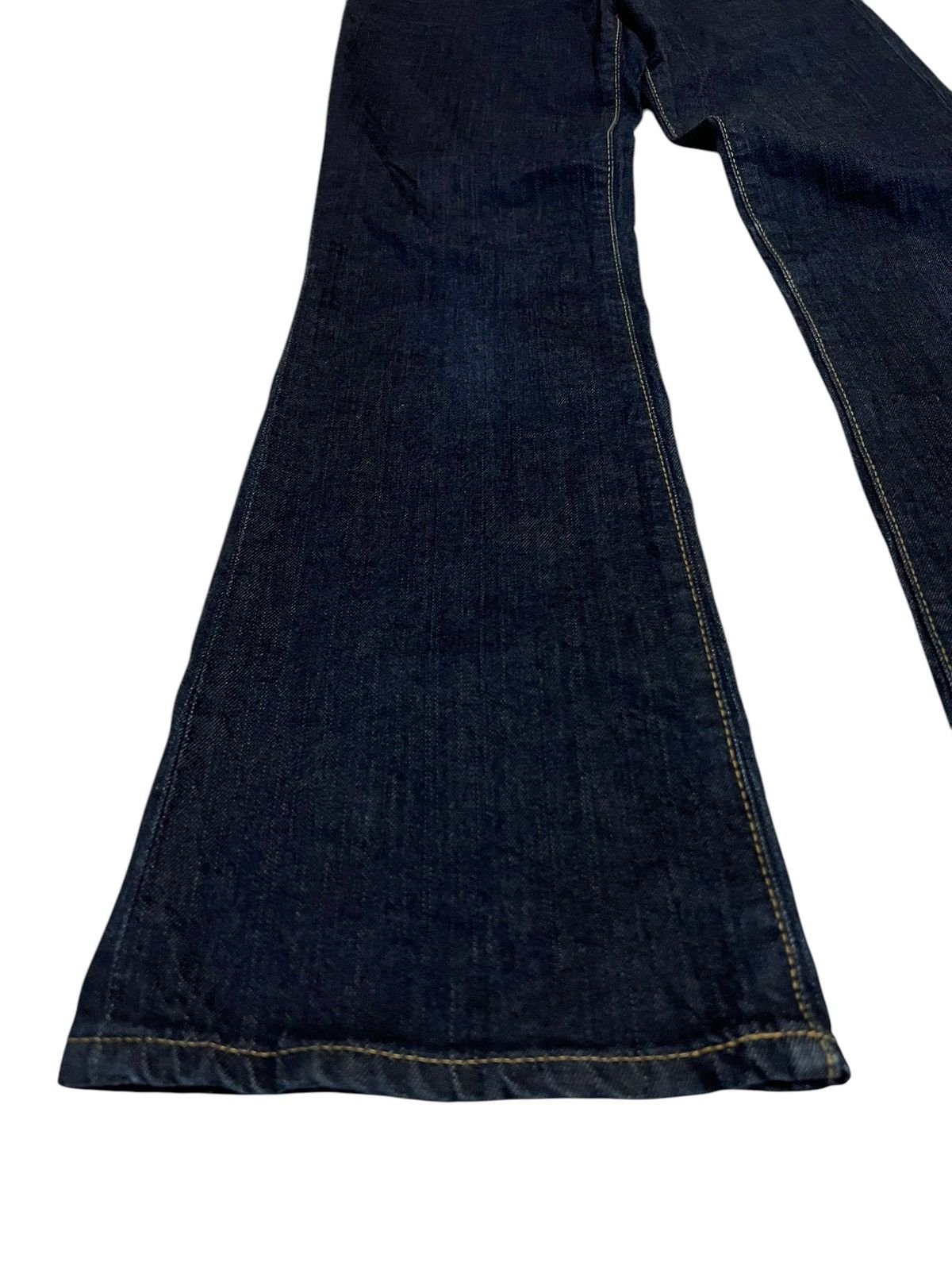 Edwin × If Six Was Nine × Japanese Brand 🌈Vintage Edwin Blue Trip Edgeline Bootcut Jean Size US 30 / EU 46 - 4 Thumbnail