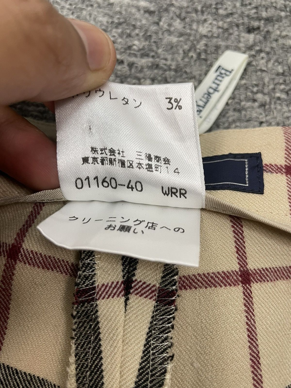 Burberry Vintage Burberry Nova Check Pant Waist 28 Size US 28 / EU 44 - 6 Thumbnail