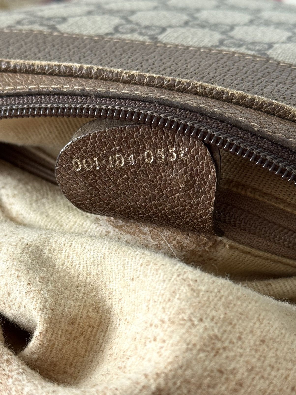 Gucci × Vintage Vintage Gucci GG Supreme PVC Shoulder Bag Size ONE SIZE - 13 Thumbnail