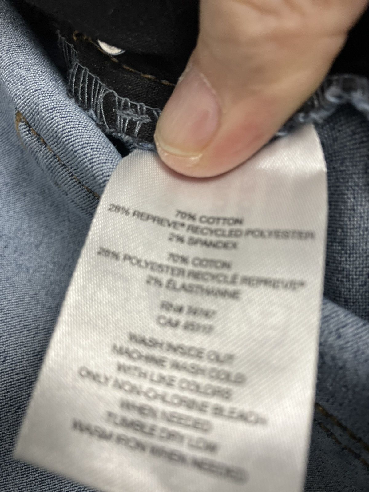 Natural Selection Natural Reflections Capri Camp Side Skimmer Jeans Size 4 Size 27" / US 4 / IT 40 - 3 Thumbnail
