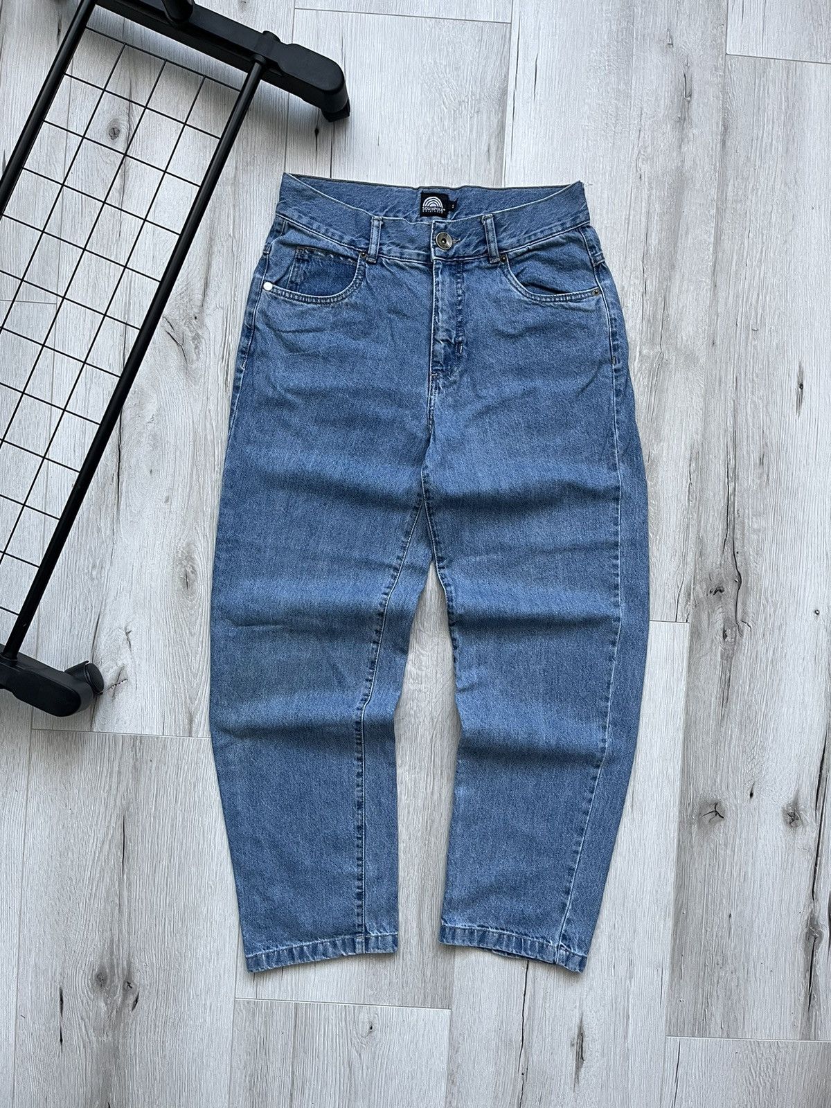 Southpole × Vintage Crazy Y2K Southpole Hip Hop Light Blue Denim Skate Rap Jeans Size US 31 - 5 Thumbnail