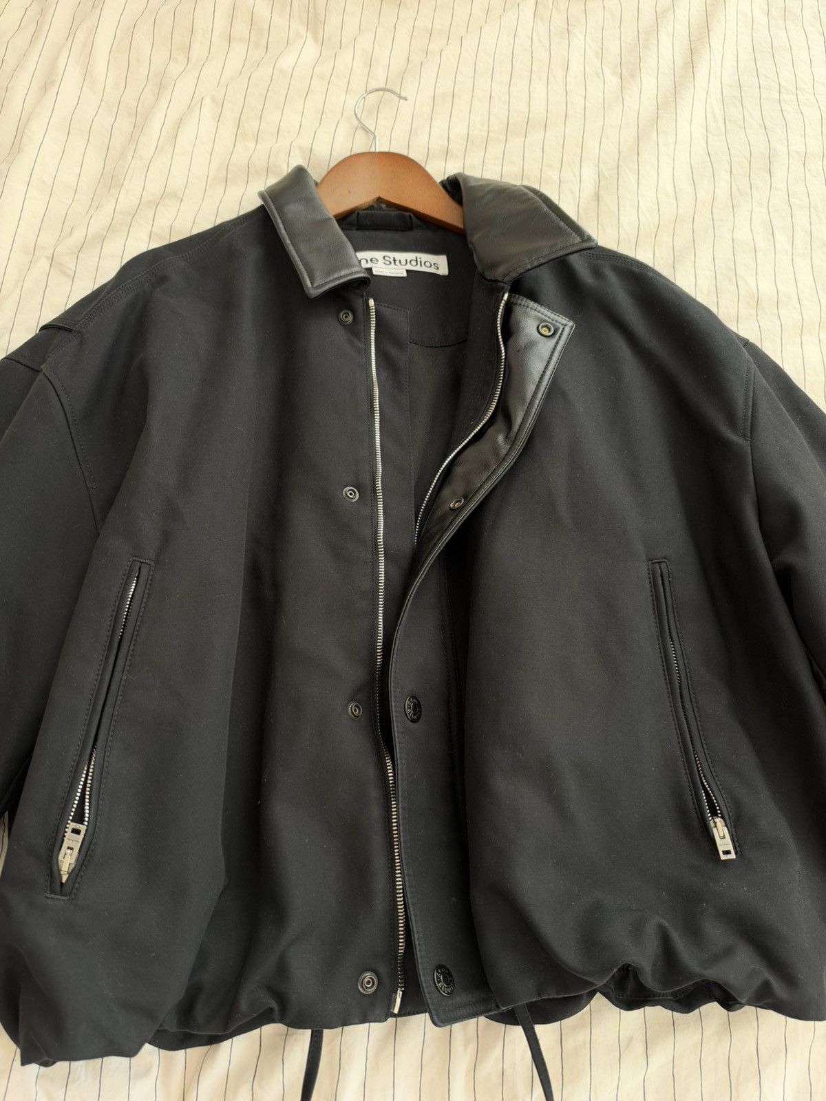 Acne Studios Acne Studios Twill Bomber Jacket Size US S / EU 44-46 / 1 - 2 Thumbnail