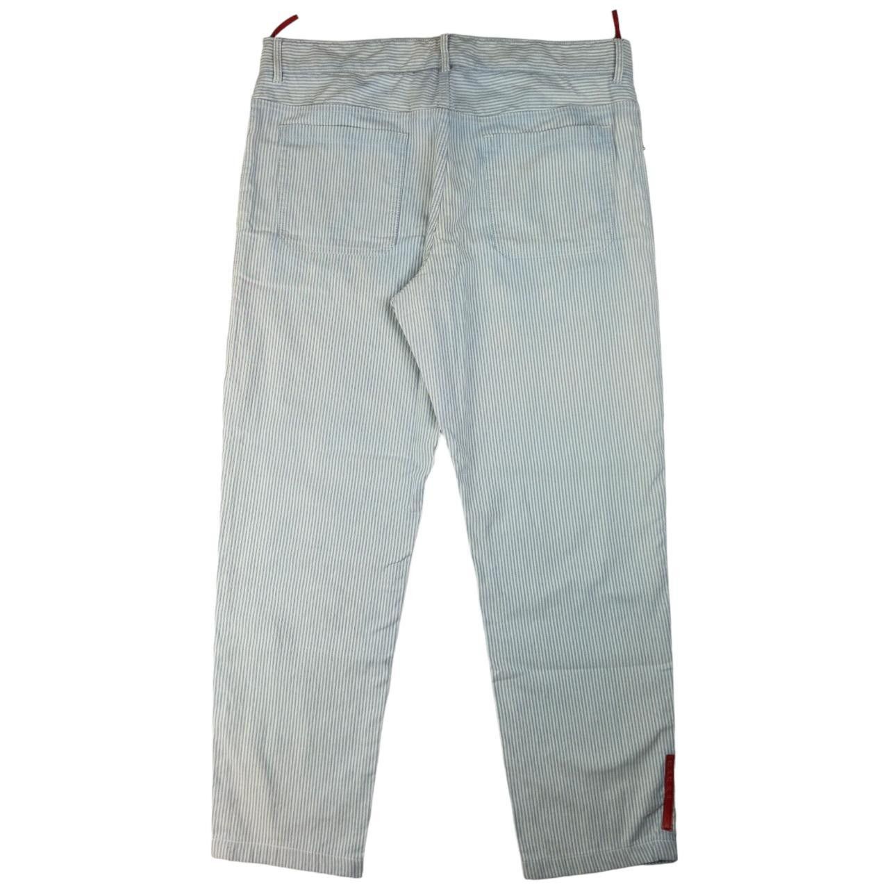Prada Vintage Prada Sport Striped Tapered Trousers Size W34 Size 34" / US 12 / IT 48 - 1 Thumbnail