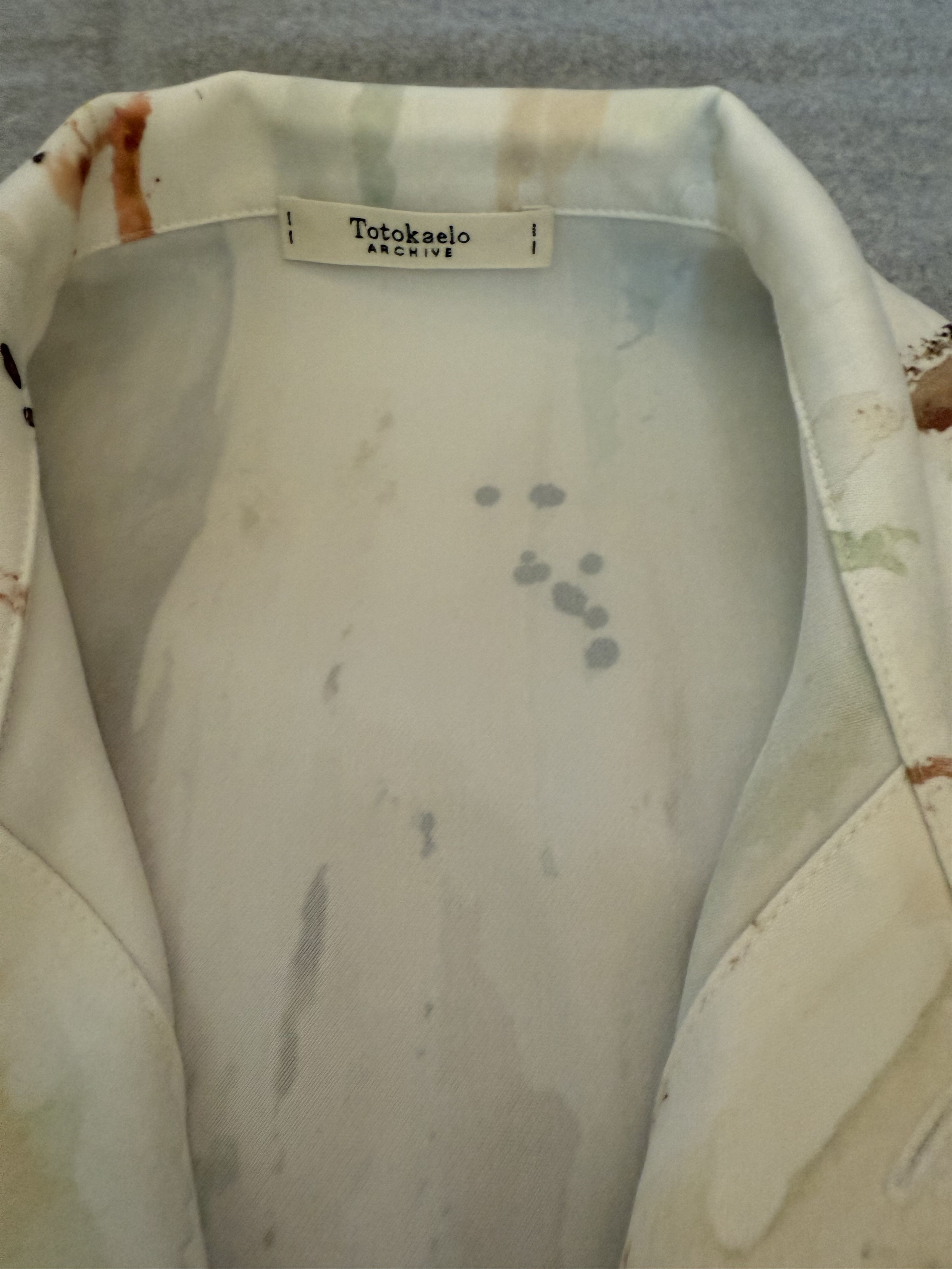 Totokaelo Archive Pattern camp shirt Size US XS / EU 42 / 0 - 2 Thumbnail