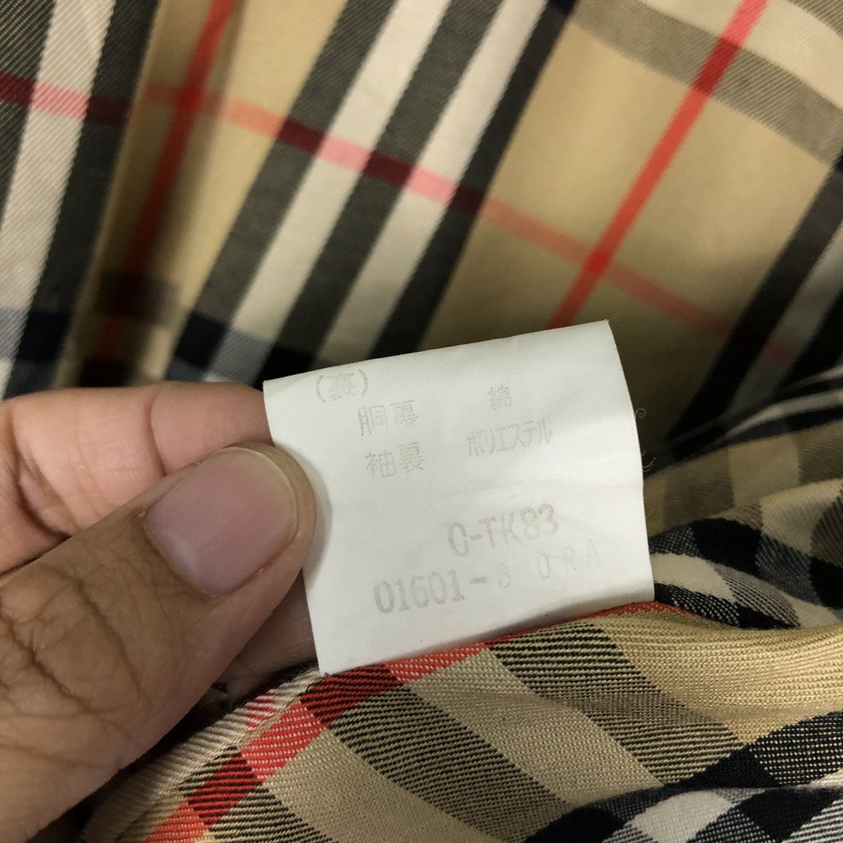 Burberry 🔥Vtg Burberrys Long Jacket Nova Check Double Breast Size US M / EU 48-50 / 2 - 16 Thumbnail