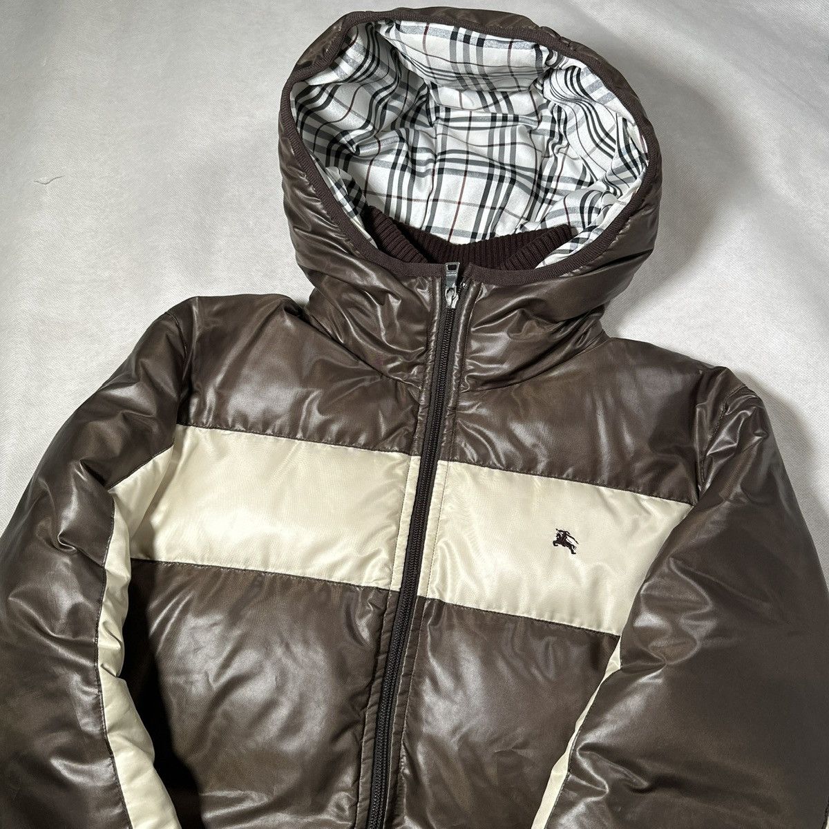 Burberry 00’s Burberry Black Label Down Puffer Jacket Size US M / EU 48-50 / 2 - 5 Thumbnail
