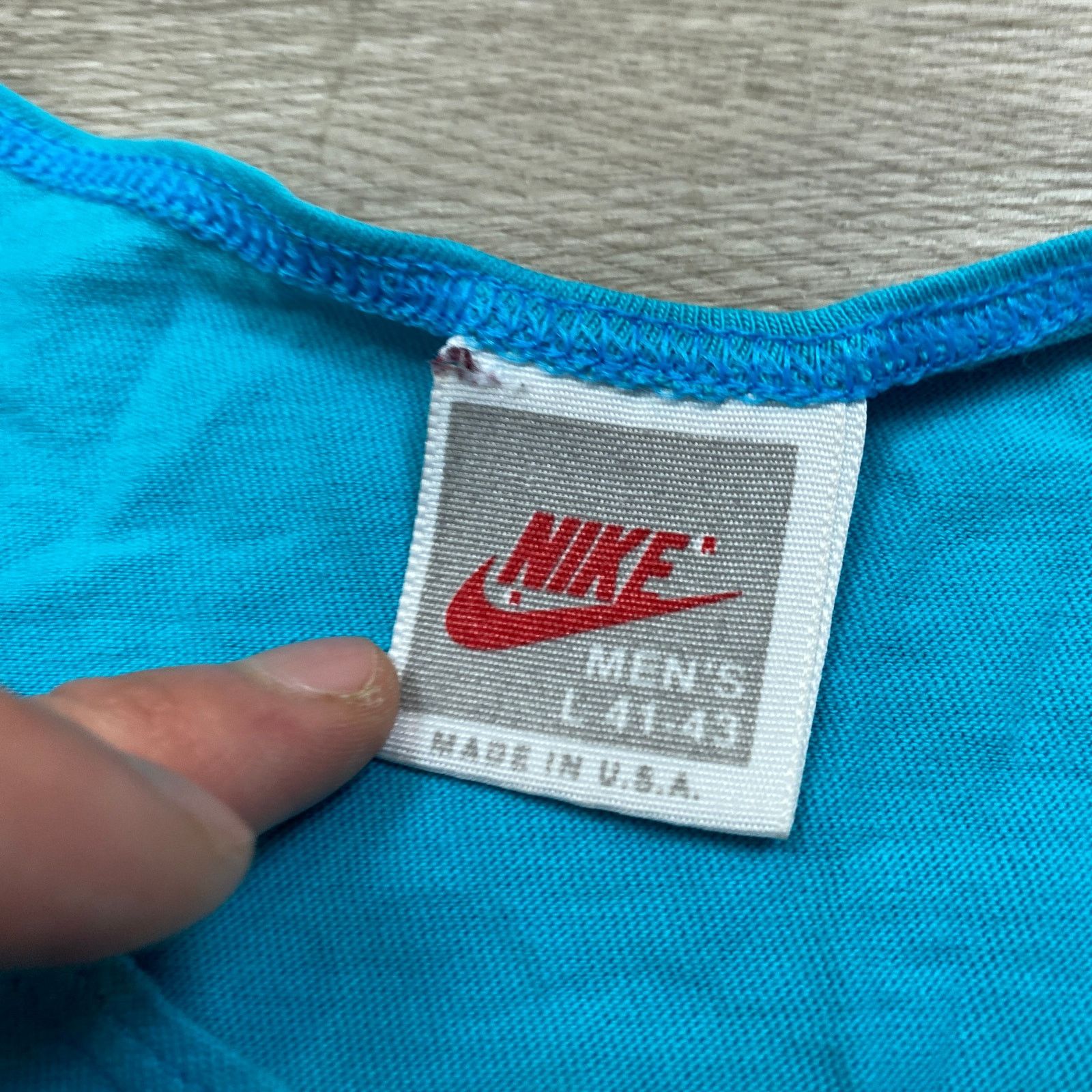 Nike × Vintage Vintage 80s 90s Nike Just Do It Tank Top Mens L Summer Beach Size US L / EU 52-54 / 3 - 5 Thumbnail