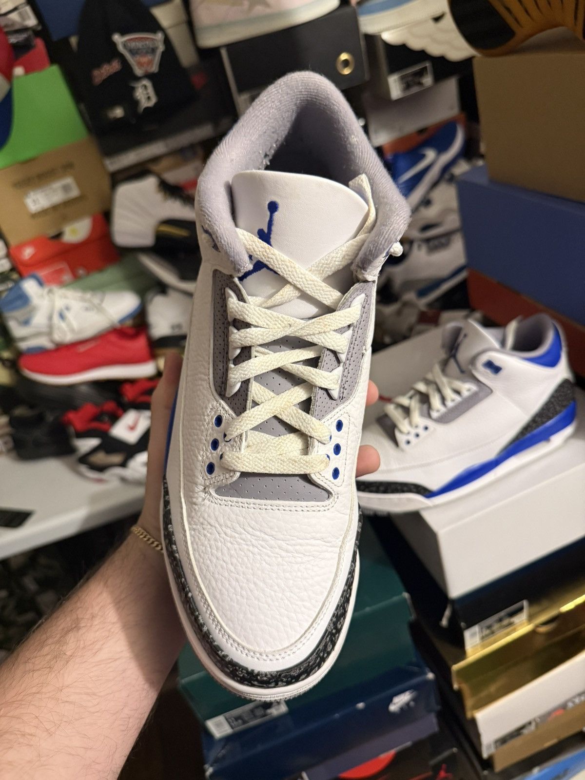 Jordan Brand Jordan retro 3 racer blue size 10.5 Size US 10.5 / EU 43-44 - 2 Thumbnail