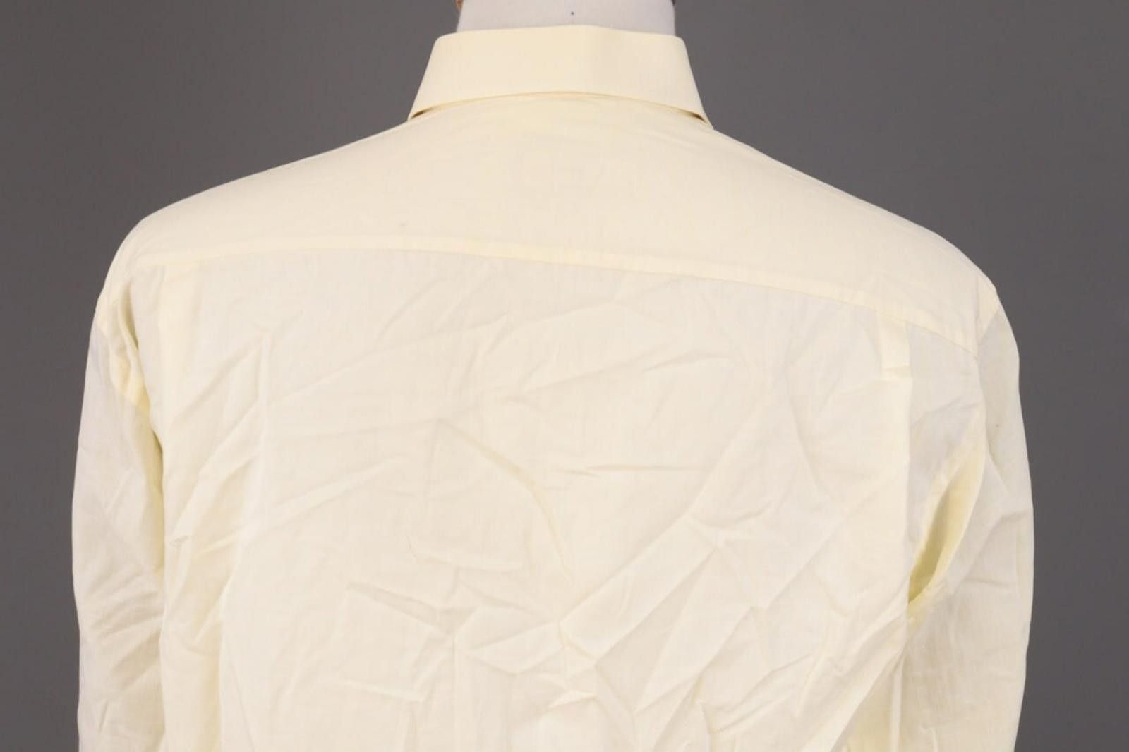 Eton Eton Vintage Yellow Long Sleeve Button Down Shirt Size US M / EU 48-50 / 2 - 10 Thumbnail