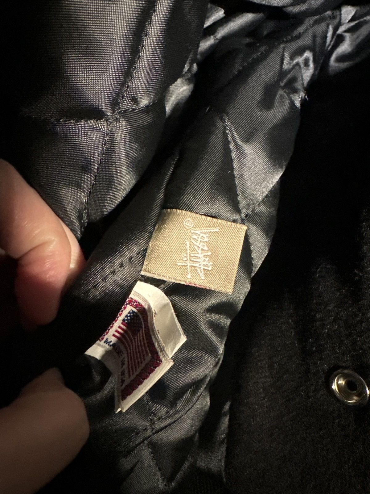 Mastermind Japan × Stussy Mastermind Japan x Stussy Varsity Jacket Leather sleeves Size US S / EU 44-46 / 1 - 10 Thumbnail