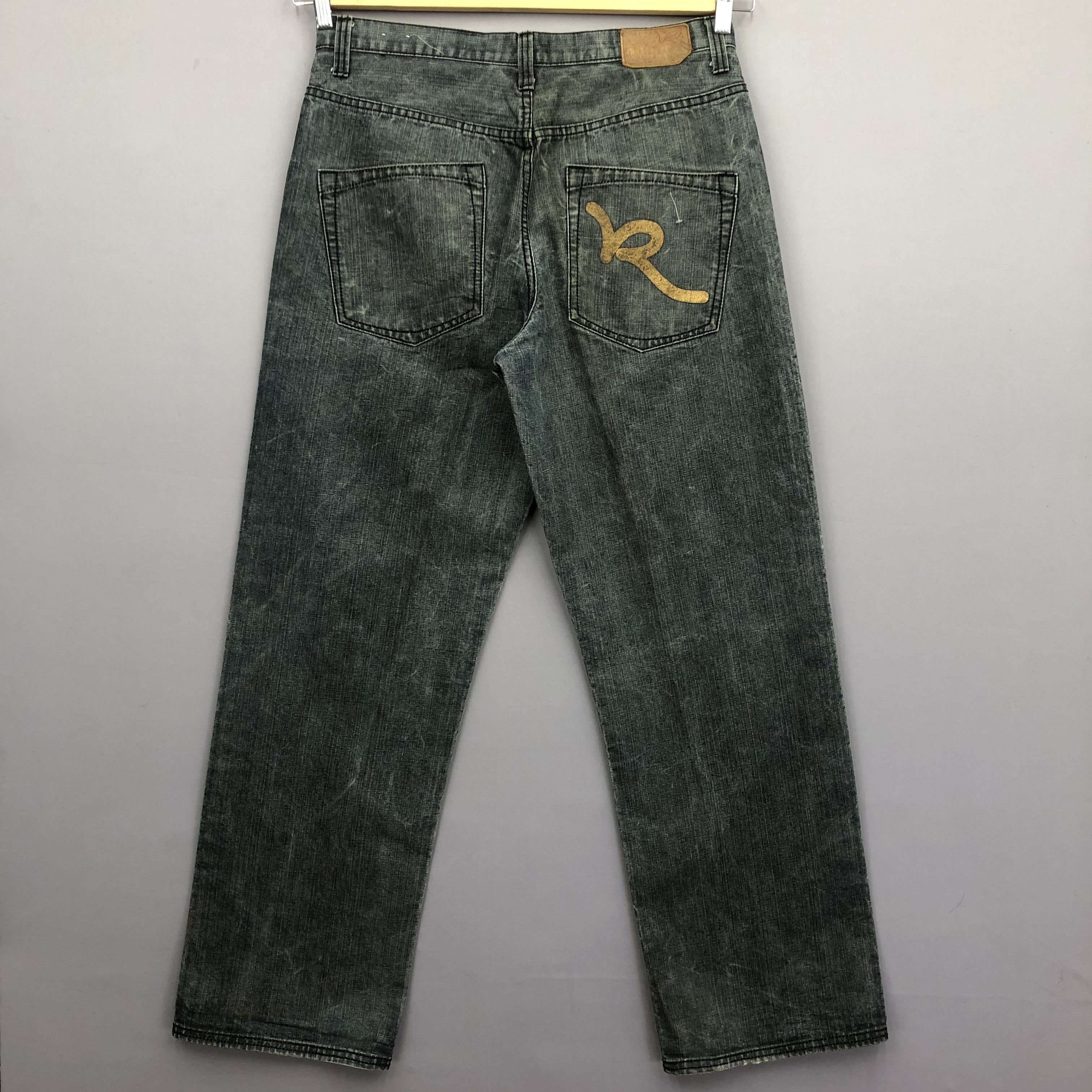 Rocawear Crazy 90s Rocawear Baggy Jeans Faded Skater Jnco Style Denim Size US 34 / EU 50 - 1 Thumbnail