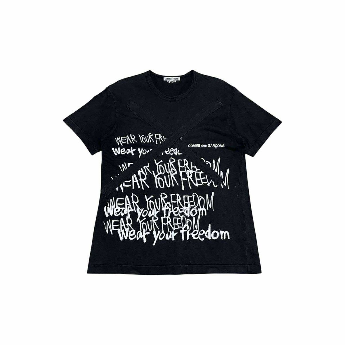 Comme des Garcons 🔥Wear Your Freedom Shirt X Patch | Grailed