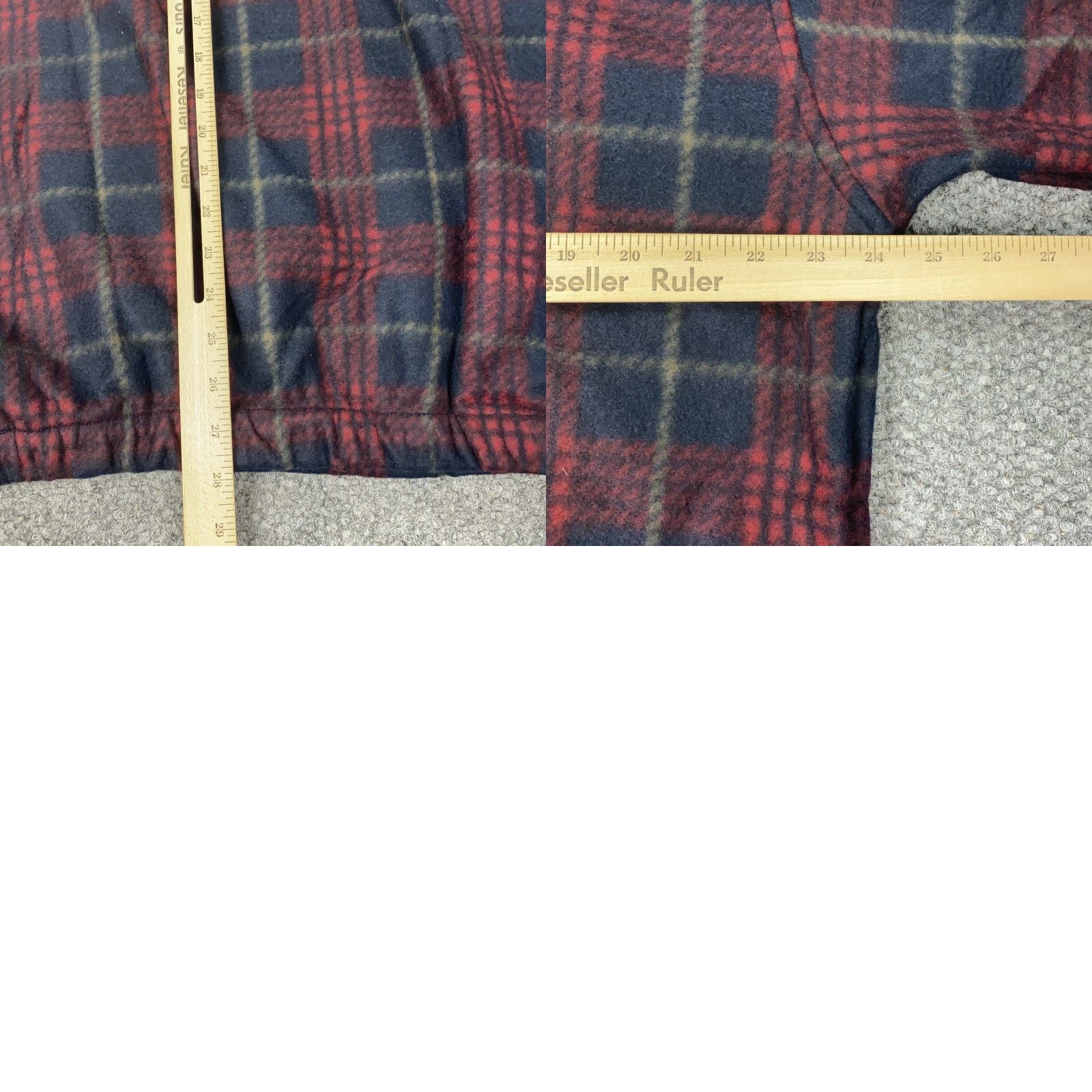 Vintage VINTAGE St Johns Bay Pullover Mens Large Red Plaid Heavyweight Fleece 1/4 Zip Outdoors Shirt Mens Large Red Plaid Heavyweight Fleece Outdoors Size US L / EU 52-54 / 3 - 8 Thumbnail