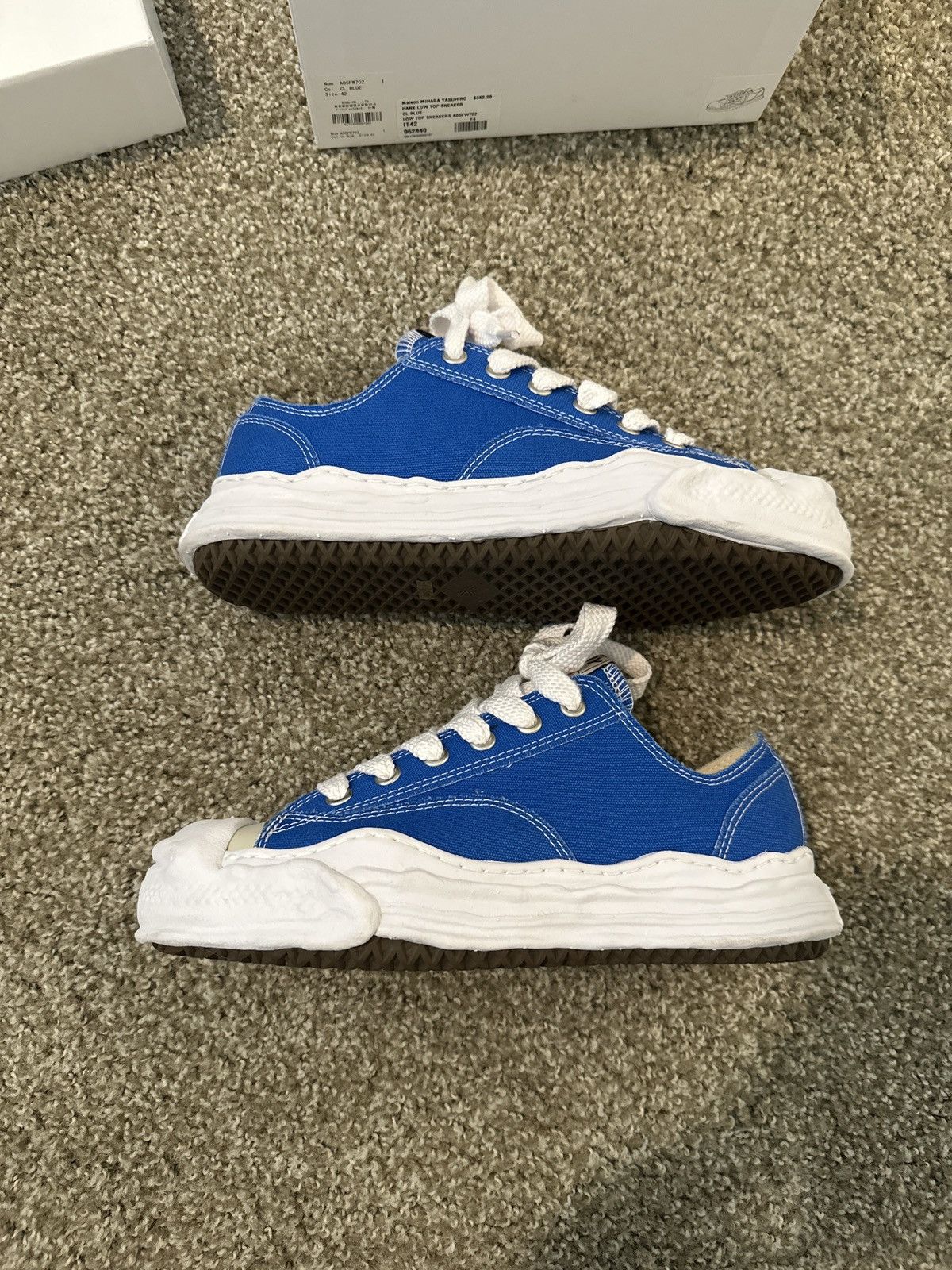 Maison MIHARA YASUHIRO New Blue Maison Mihara Yasuhiro Size US 9 / EU 42 - 1 Thumbnail