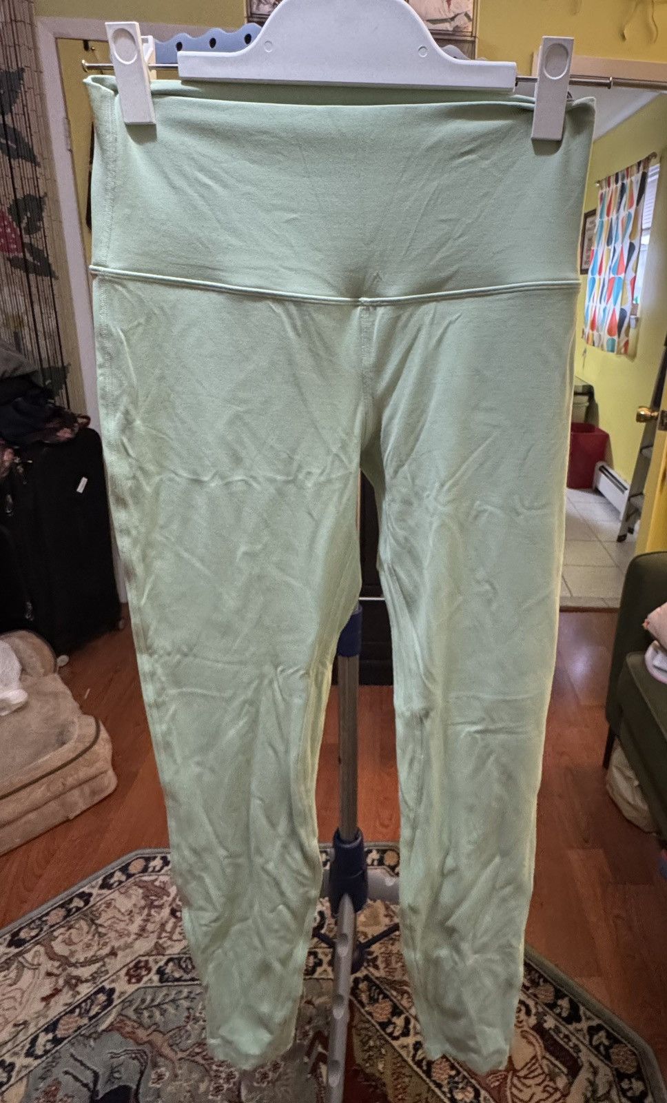 Lululemon Lululemon Green Leggings M Size 27" / US 4 / IT 40 - 1 Thumbnail