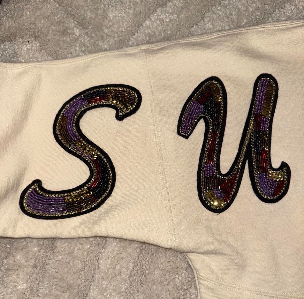 Supreme Supreme Beaded Hooded Sweatshirt never worn men’s L Size US L / EU 52-54 / 3 - 4 Thumbnail