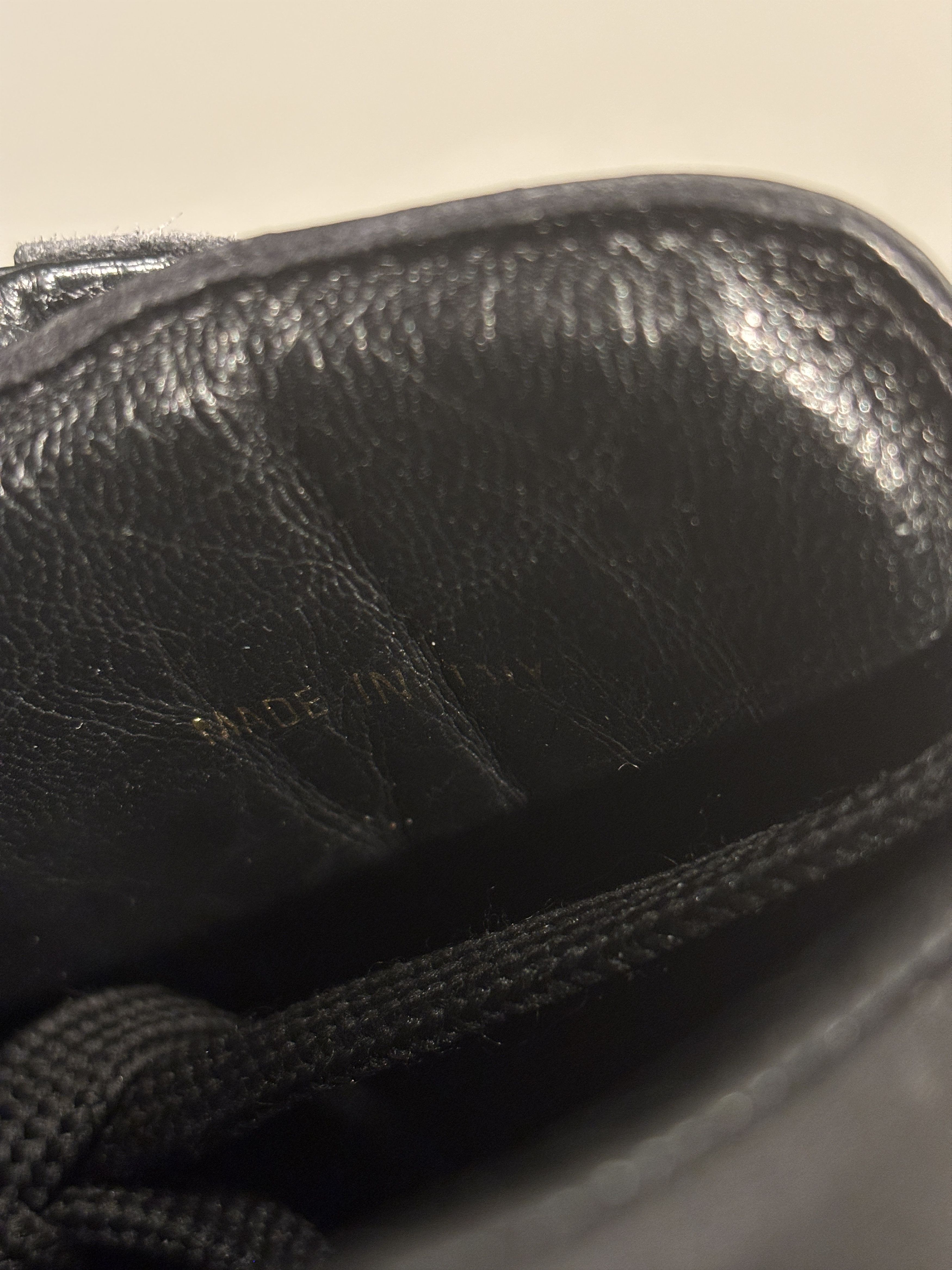 Louis Vuitton RARE 2003 Vintage LV Sports Black Leather Sneaker Size US 10.5 / EU 43-44 - 21 Thumbnail
