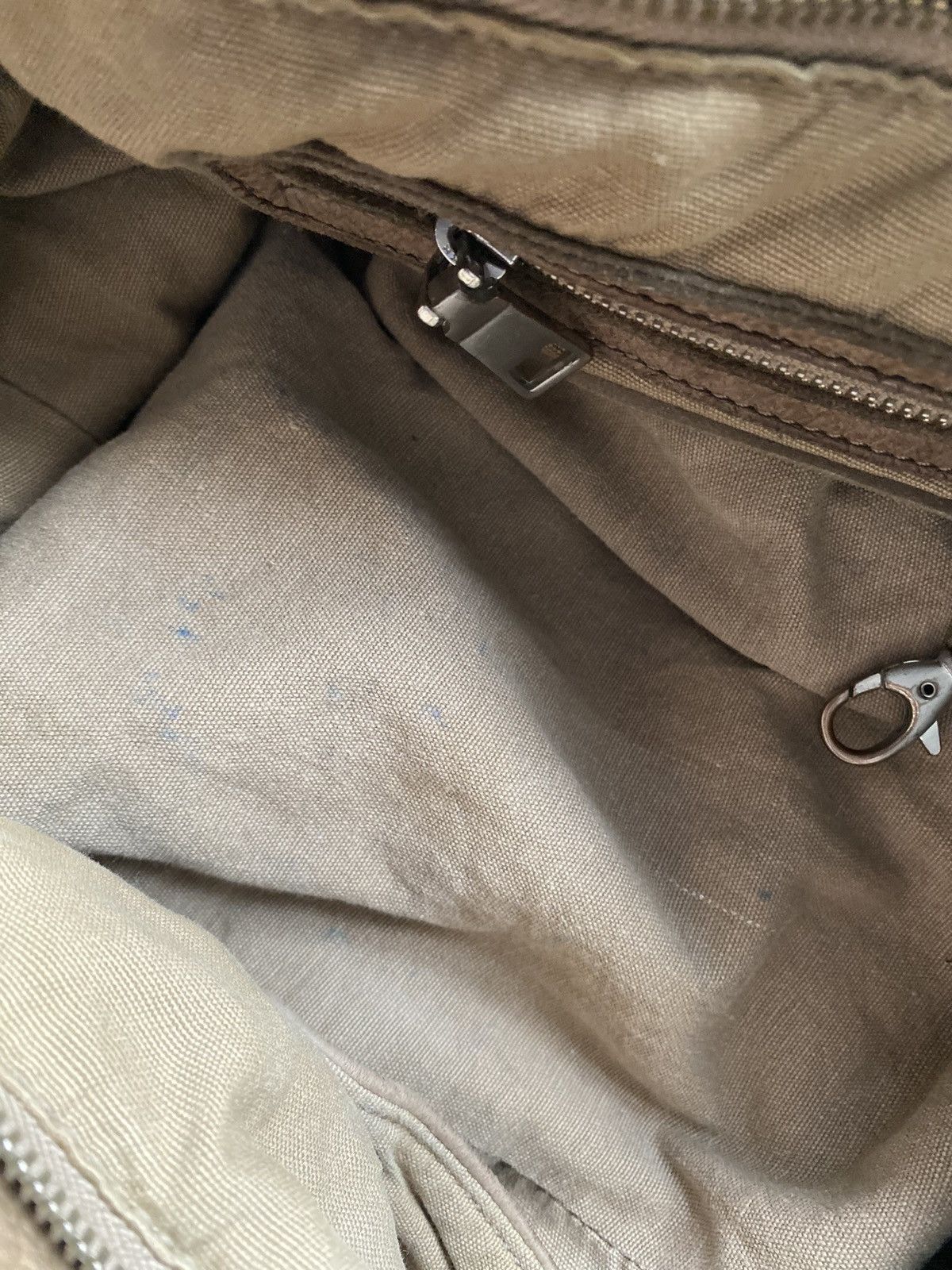 LIEBESKIND BERLIN 🔥90s Liebeskind Leather Beige Vntg Handle Bag women os Size ONE SIZE - 12 Thumbnail