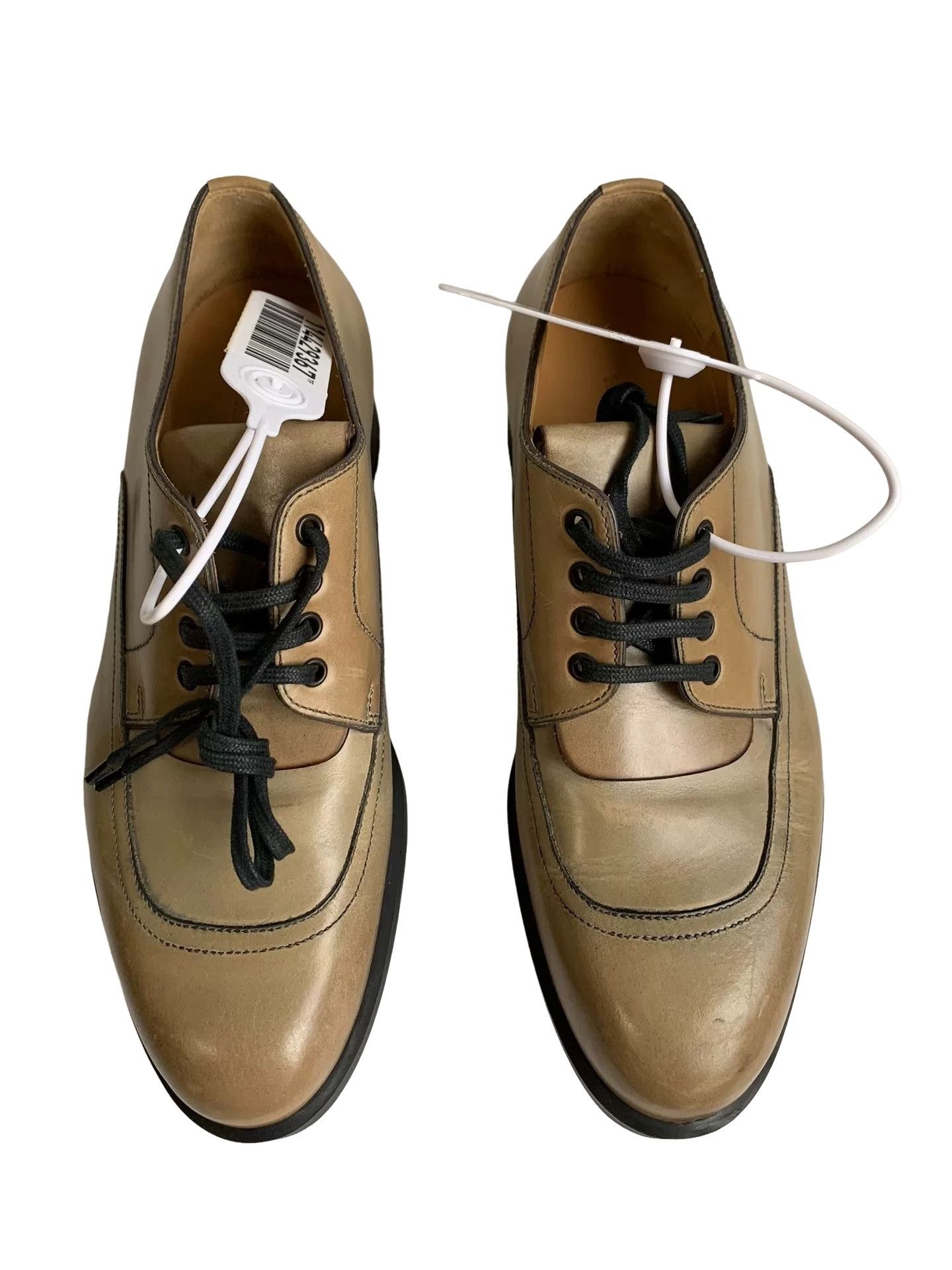 Hermes Hermes Leather Lace-up Derby Shoes 36.5 Size US 6.5 / IT 36.5 - 1 Thumbnail