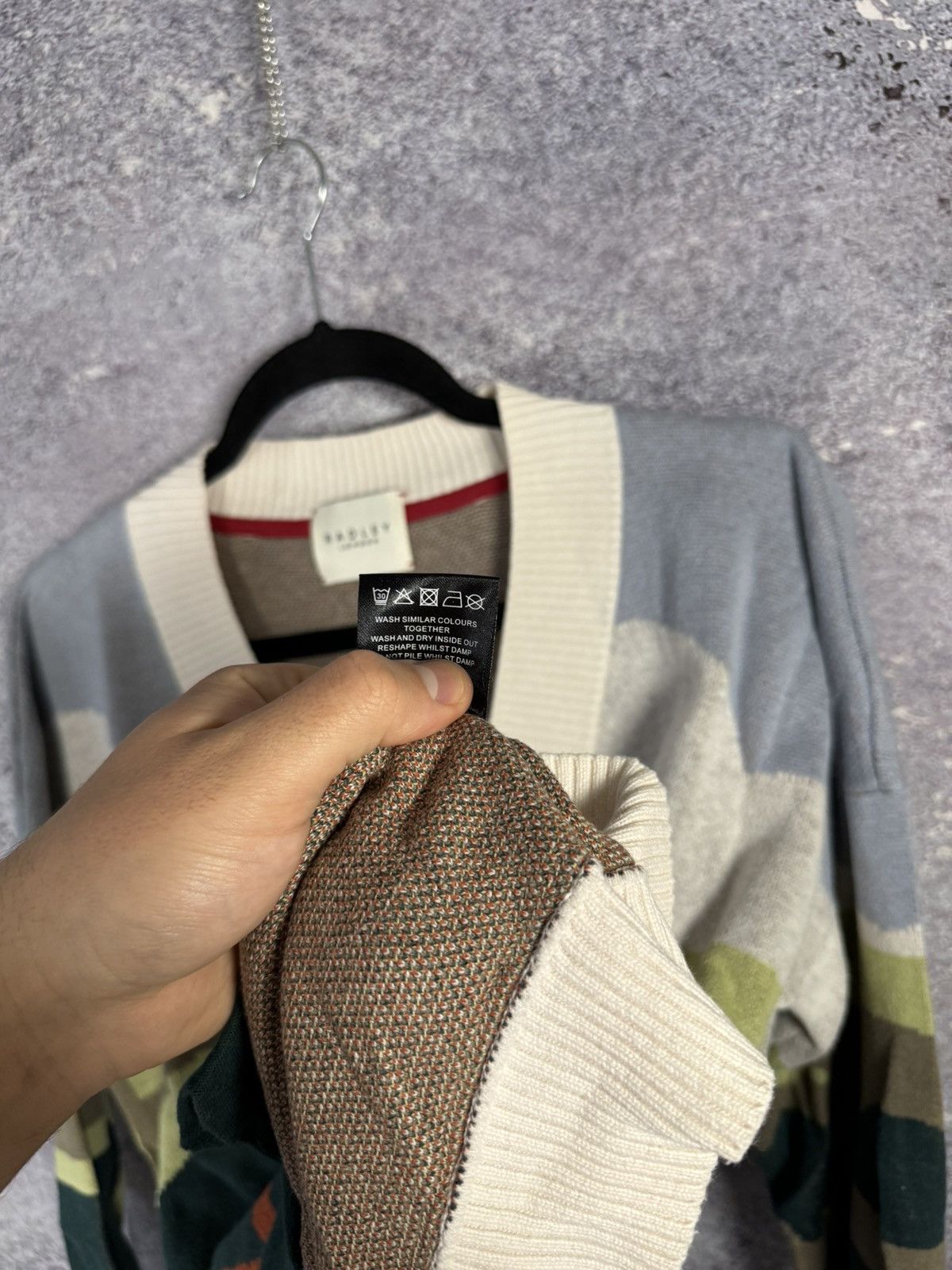 Other Radley London Pale Blue Radley & Friends Scenic Intarsia L Size L / US 10 / IT 46 - 11 Thumbnail