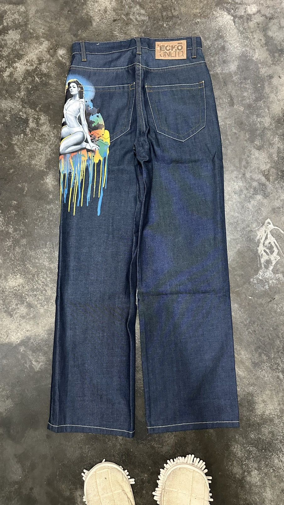 Ecko Unltd. [28] ECKO UNLTD BAGGY RAW DENIM Size US 28 / EU 44 - 3 Thumbnail