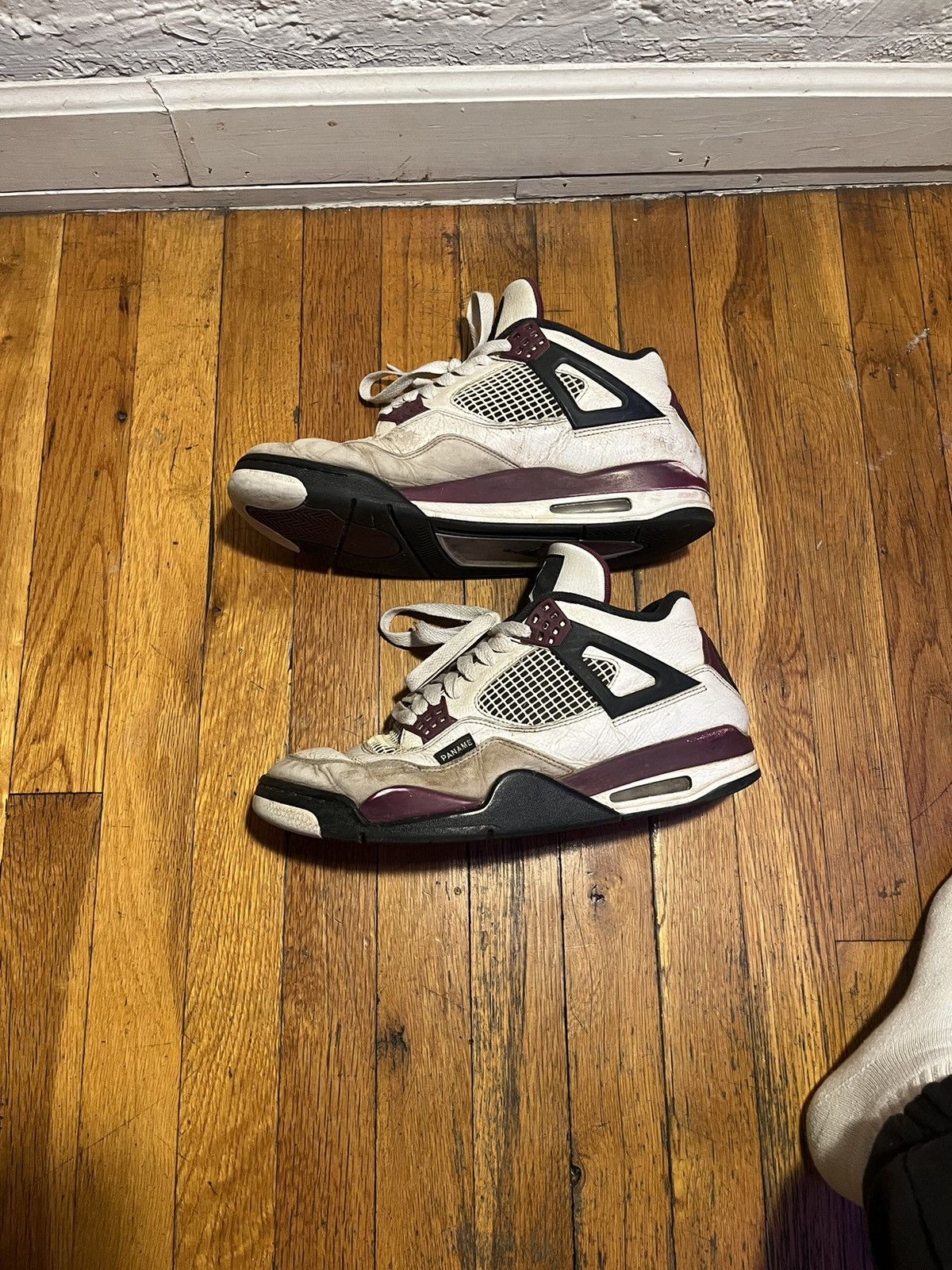 image of Jordan Nike Air Jordan 4 Psg Shoes in White, Men's (Size 10.5)