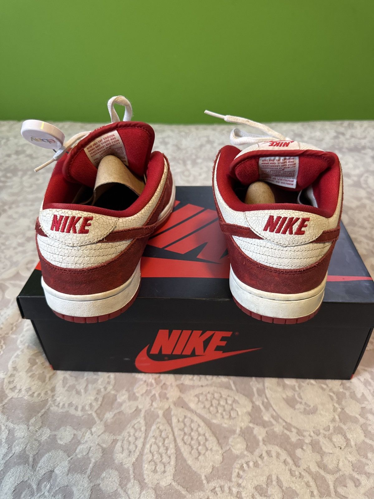 Nike Nike dunk low premium sb ‘valentine’s day 2014’ Size US 11 / EU 44 - 4 Thumbnail