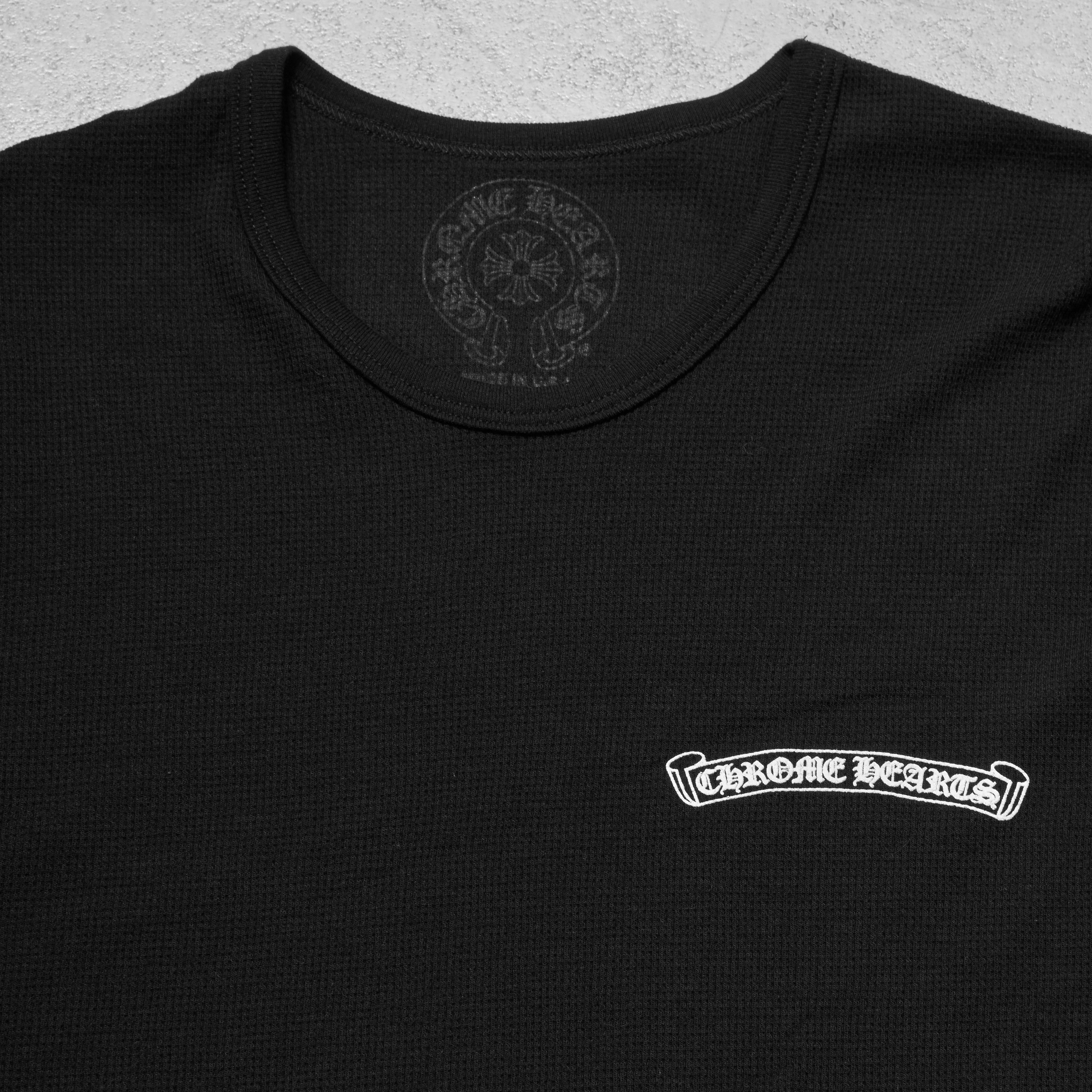 Chrome Hearts CHROME HEARTS Scroll Thermal Long T Shirt Size M / US 6-8 / IT 42-44 - 3 Thumbnail