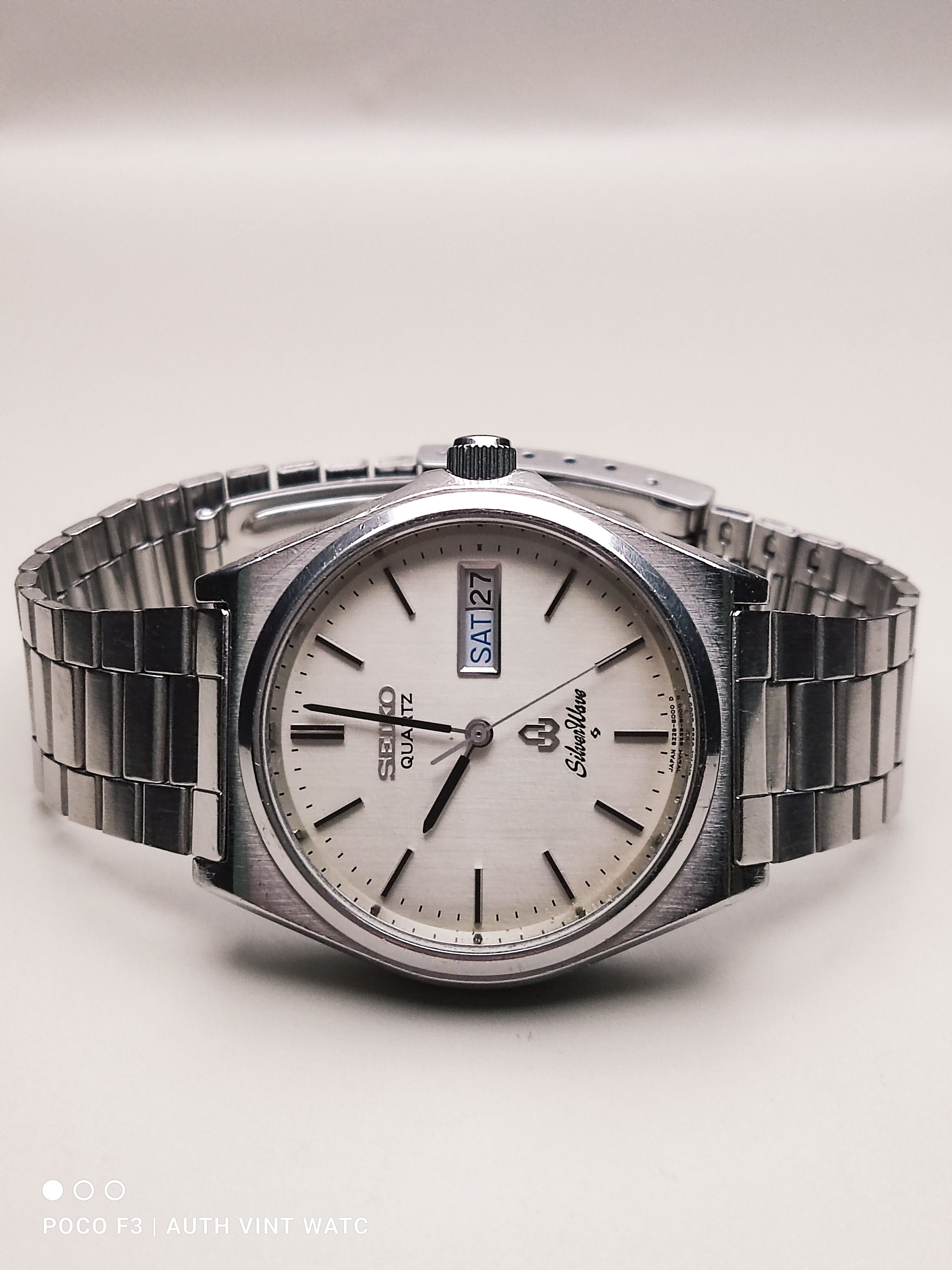 Seiko Rare Authentic Vintage Seiko Quartz SilverWave 8229-8000 Size ONE SIZE - 10 Thumbnail